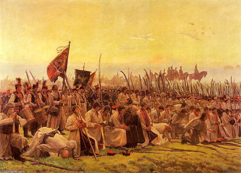 Modlitwa Przed Bitwą — Józef Chełmoński
