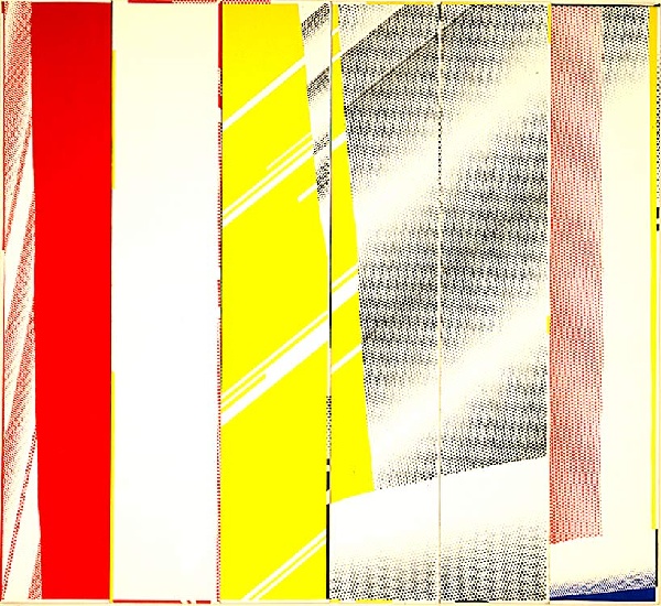 Specchio A Sei Pannelli — Roy Lichtenstein