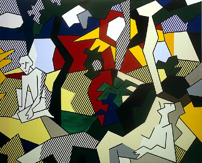 Paesaggio Con Figure E Sole — Roy Lichtenstein