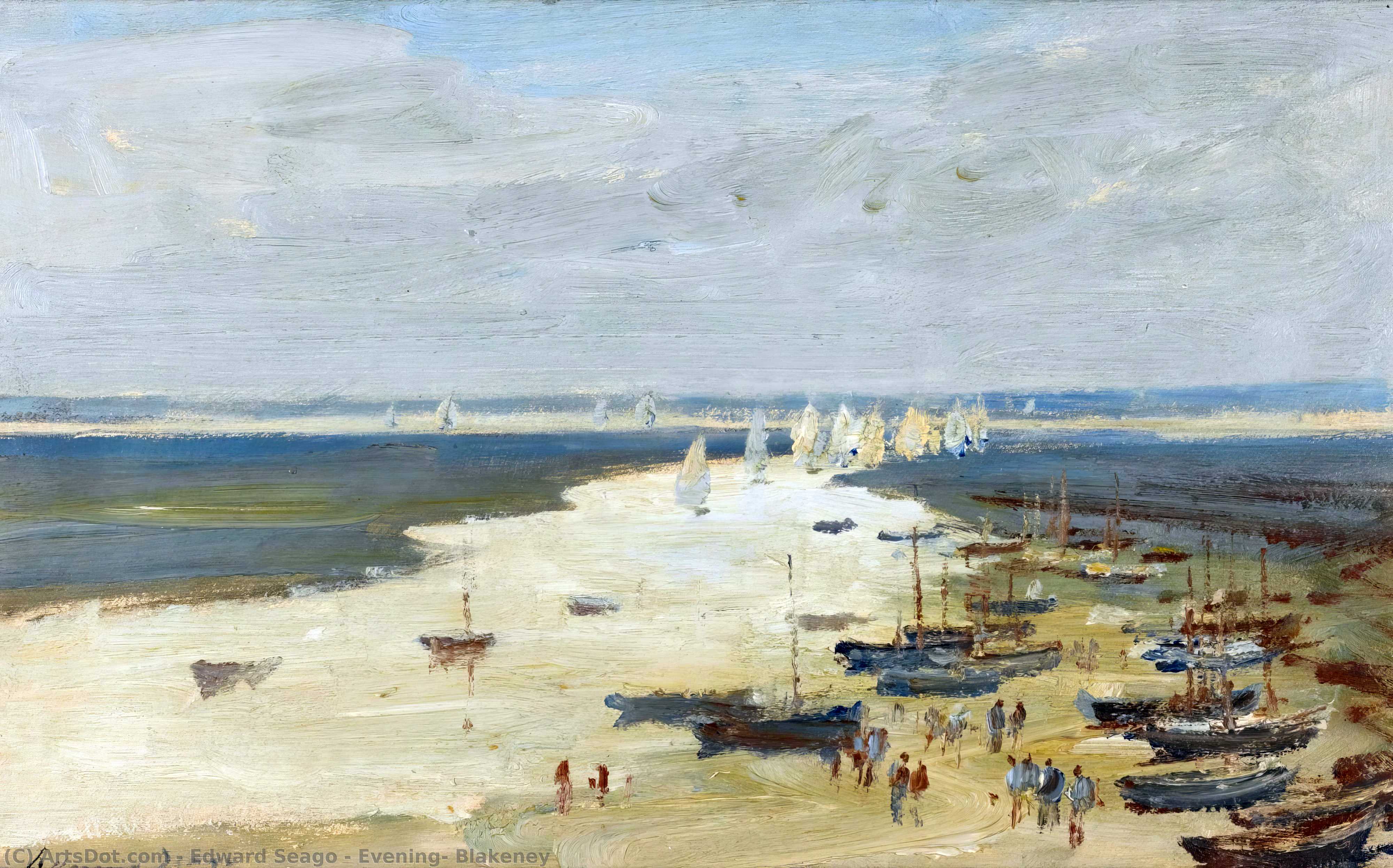 Evening, Blakeney — Edward Seago
