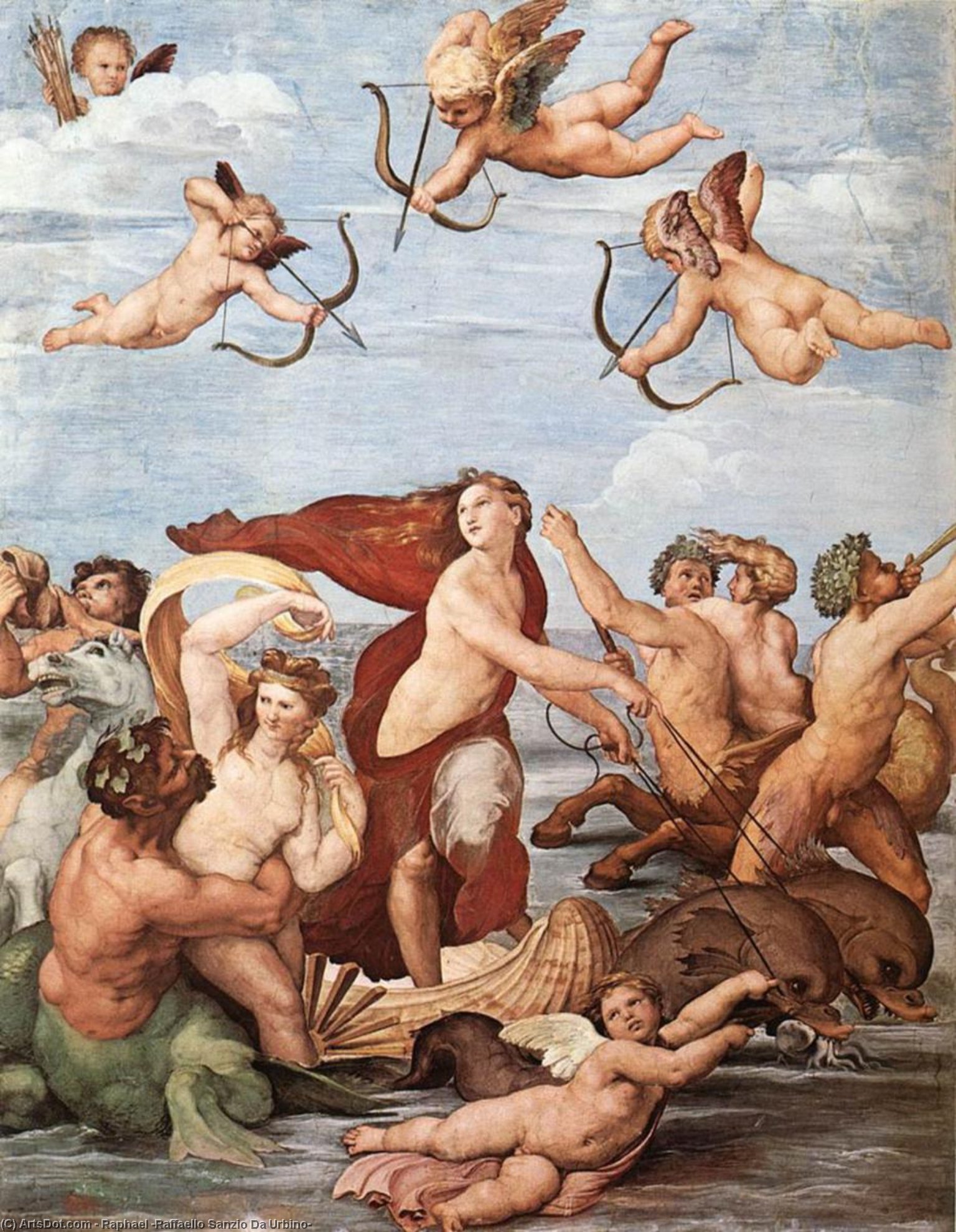 Le Triomphe De Galée — Raphaël