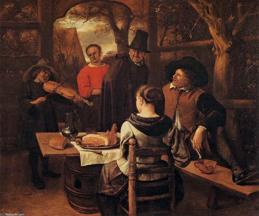 The Meal — Jan Steen