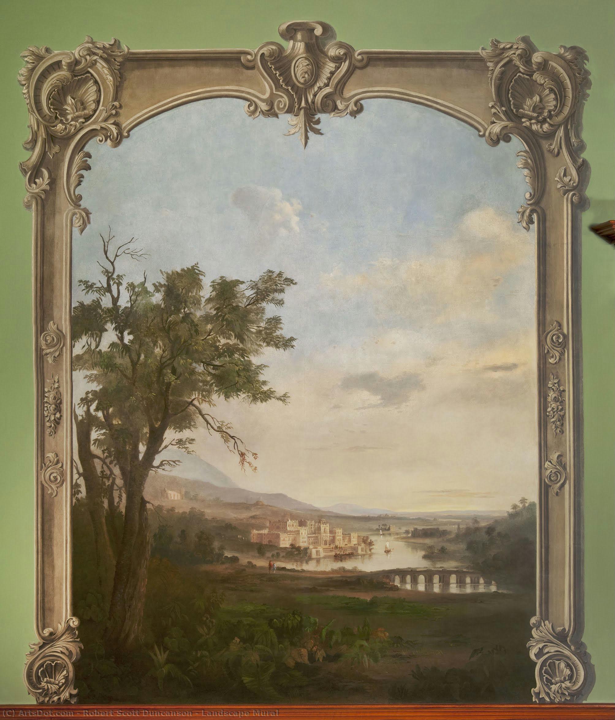 Landschaftsmural — Robert Seldon Duncanson