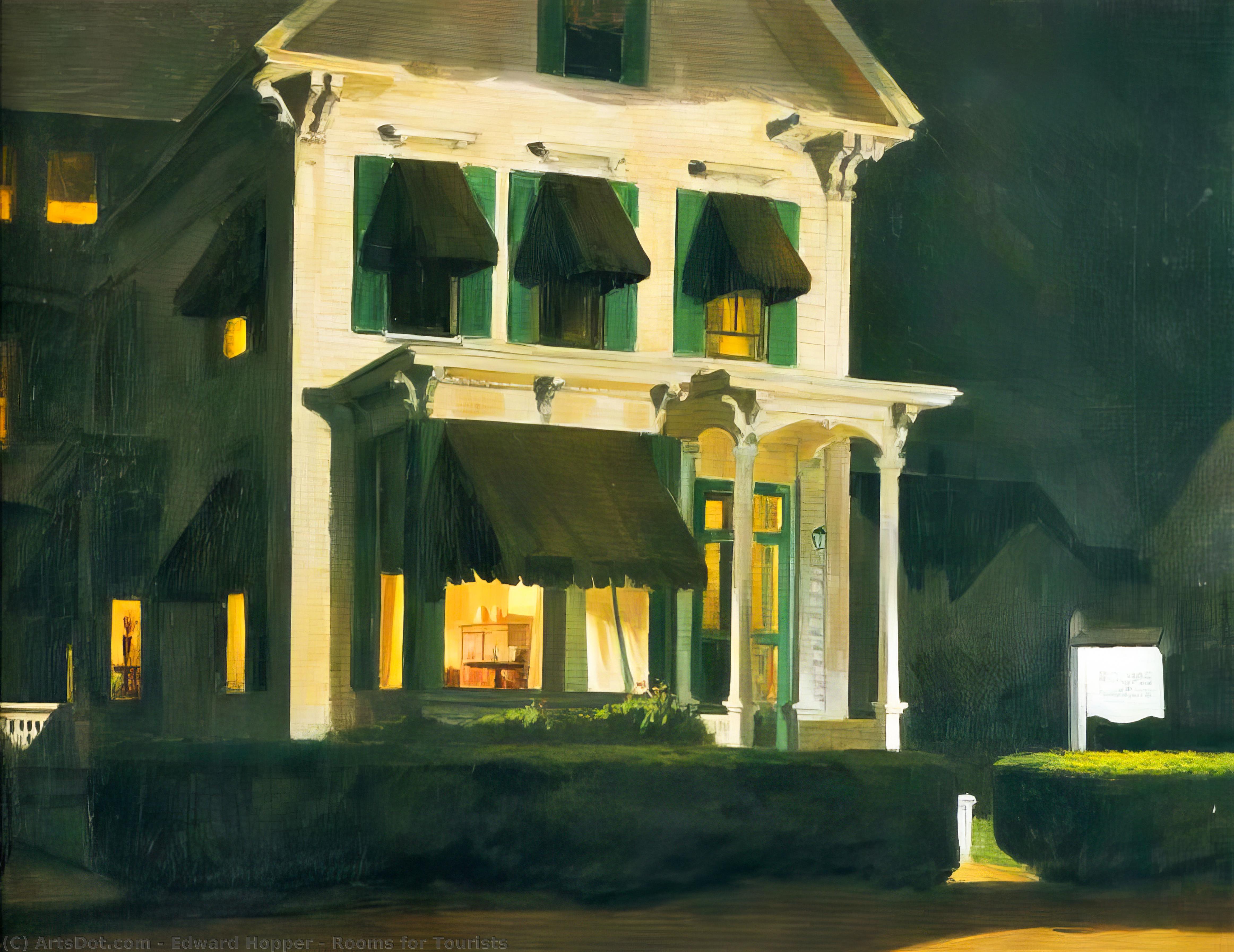 Vendégtermek — Edward Hopper