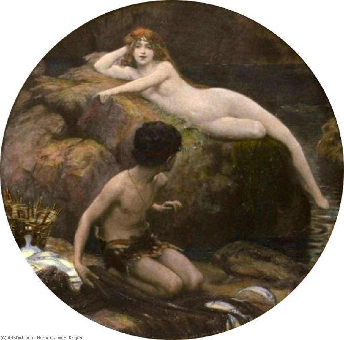 Naiad's Pool — Herbert James Draper