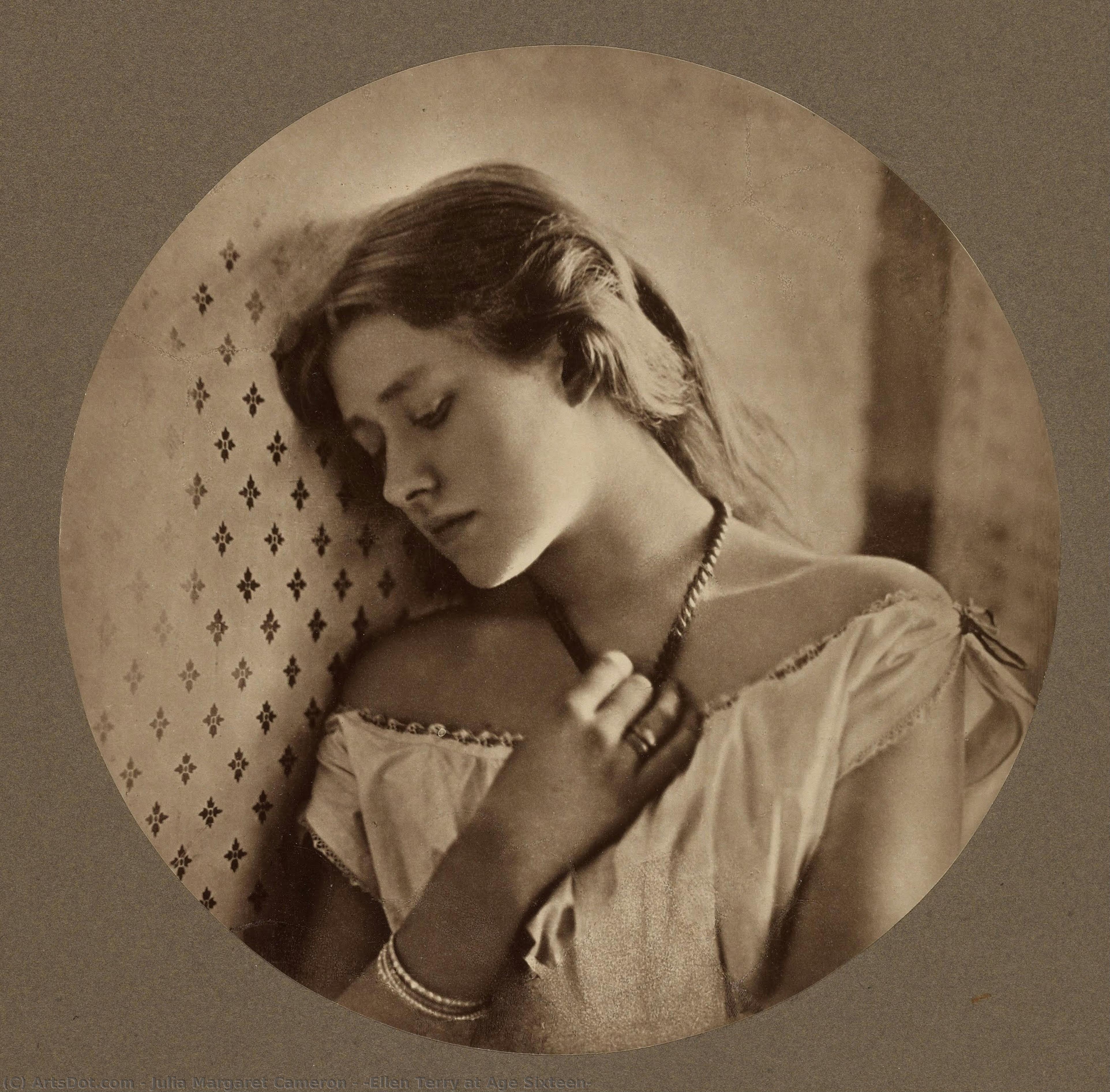 Ellen Terry À L'âge De Seize Ans — Julia Margaret Cameron