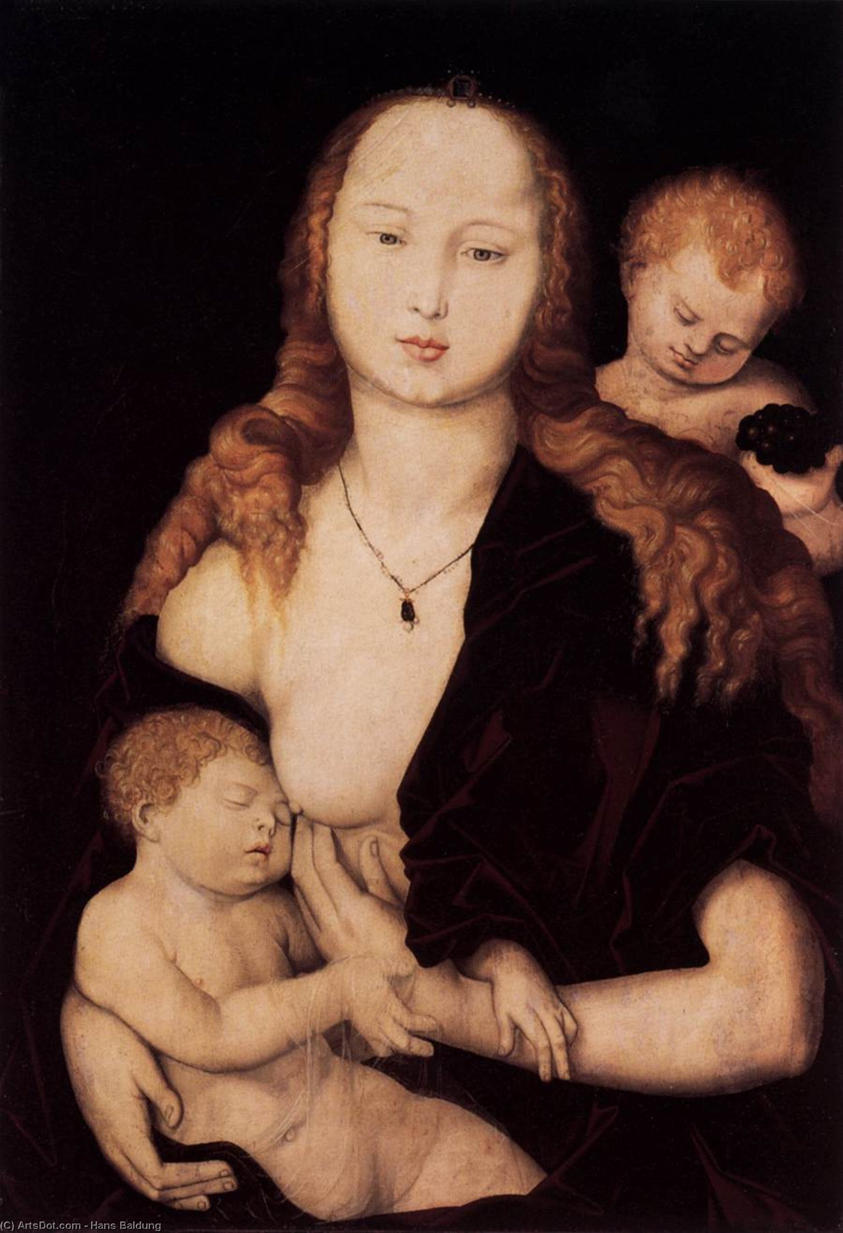 Virgin And Child — Hans Baldung