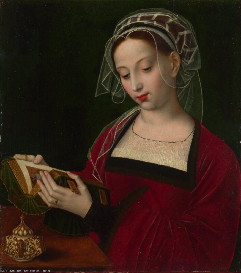 The Magdalen Reading — Ambrogio Benzone