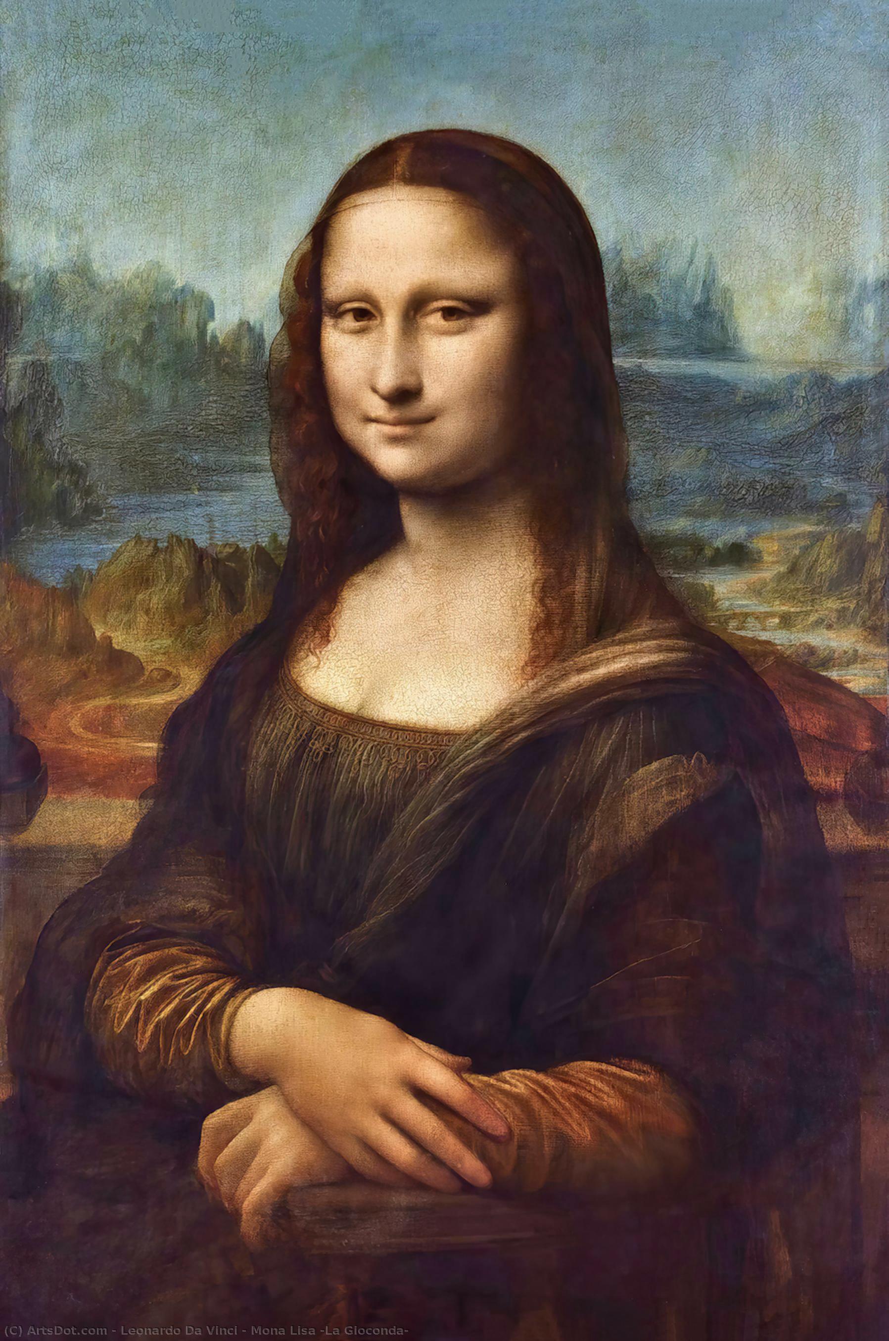 Mona Liza (la Gioconda) — Leonardas Da Vinčis