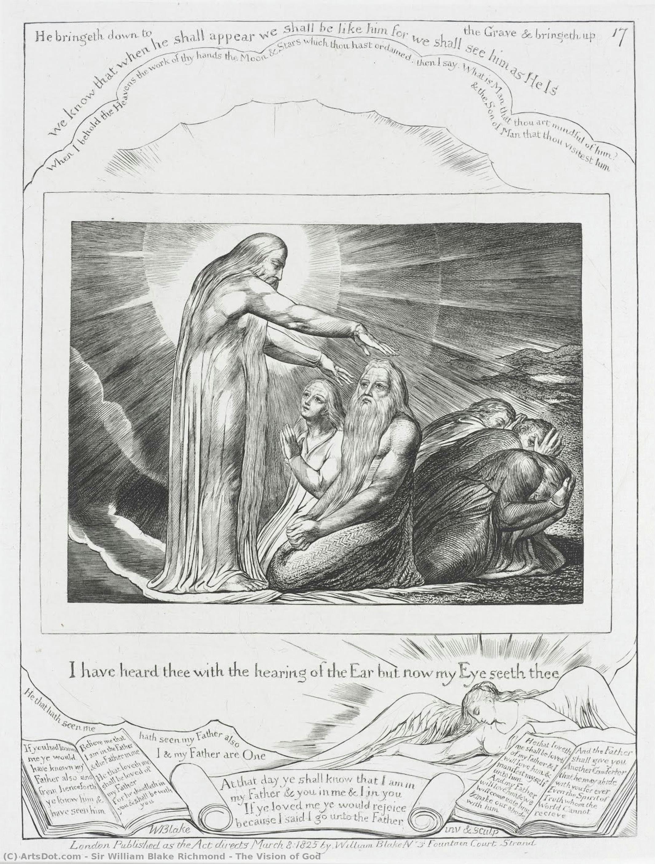 La Vision De Dieu — Sir William Blake Richmond