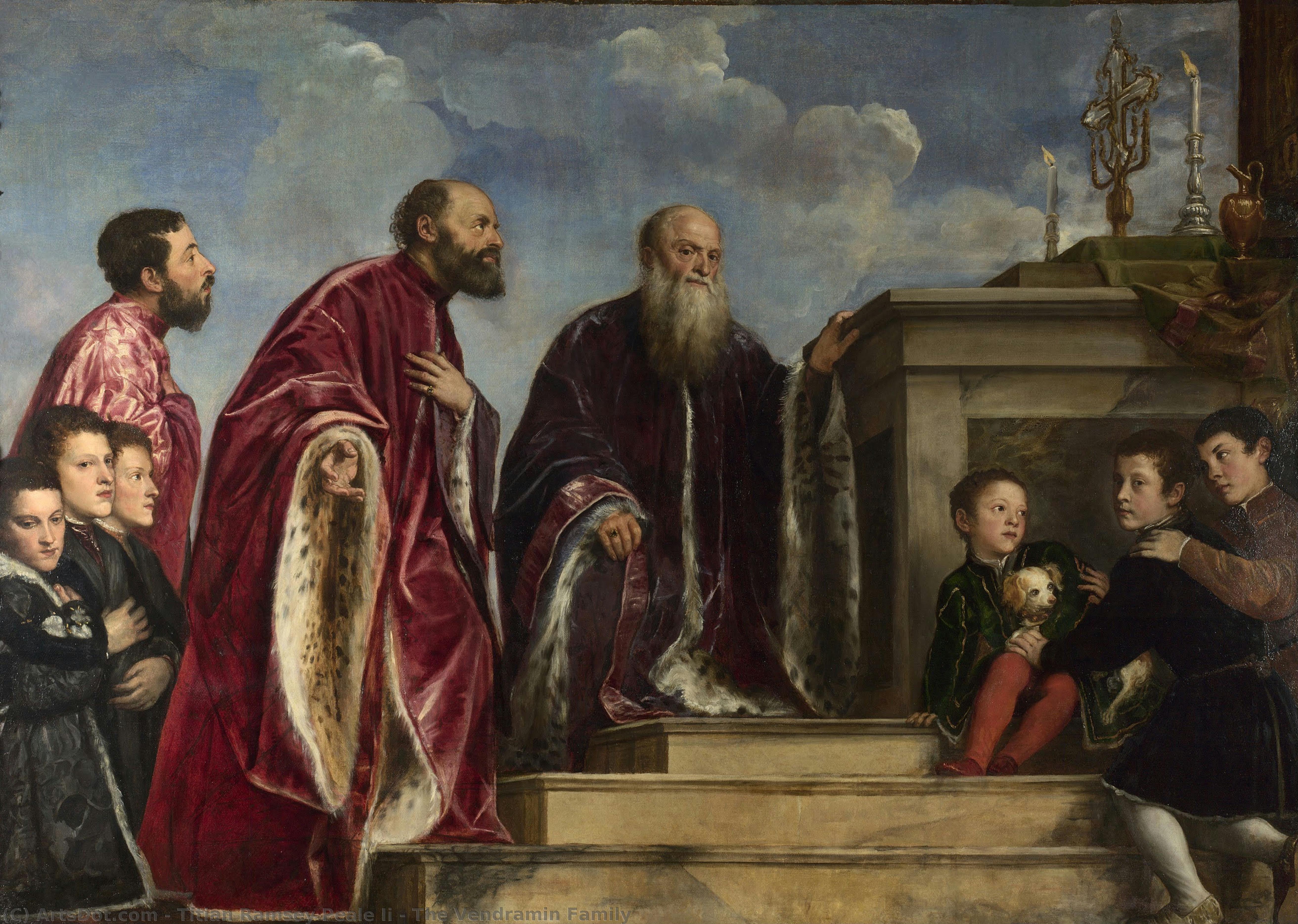 Vendramin Ailesi — Titian Ramsay Peale Ii