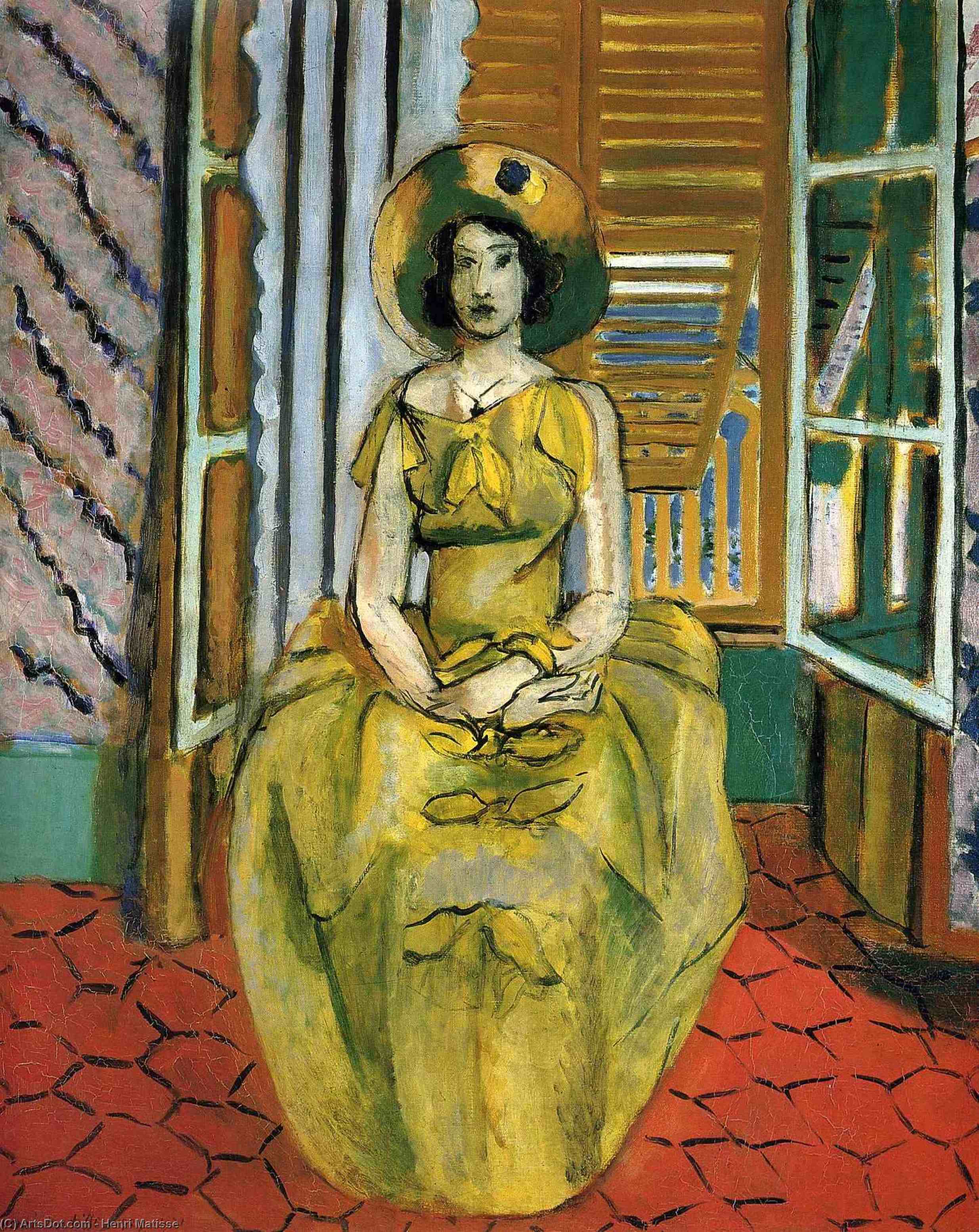Modra Obleka — Henri Matisse