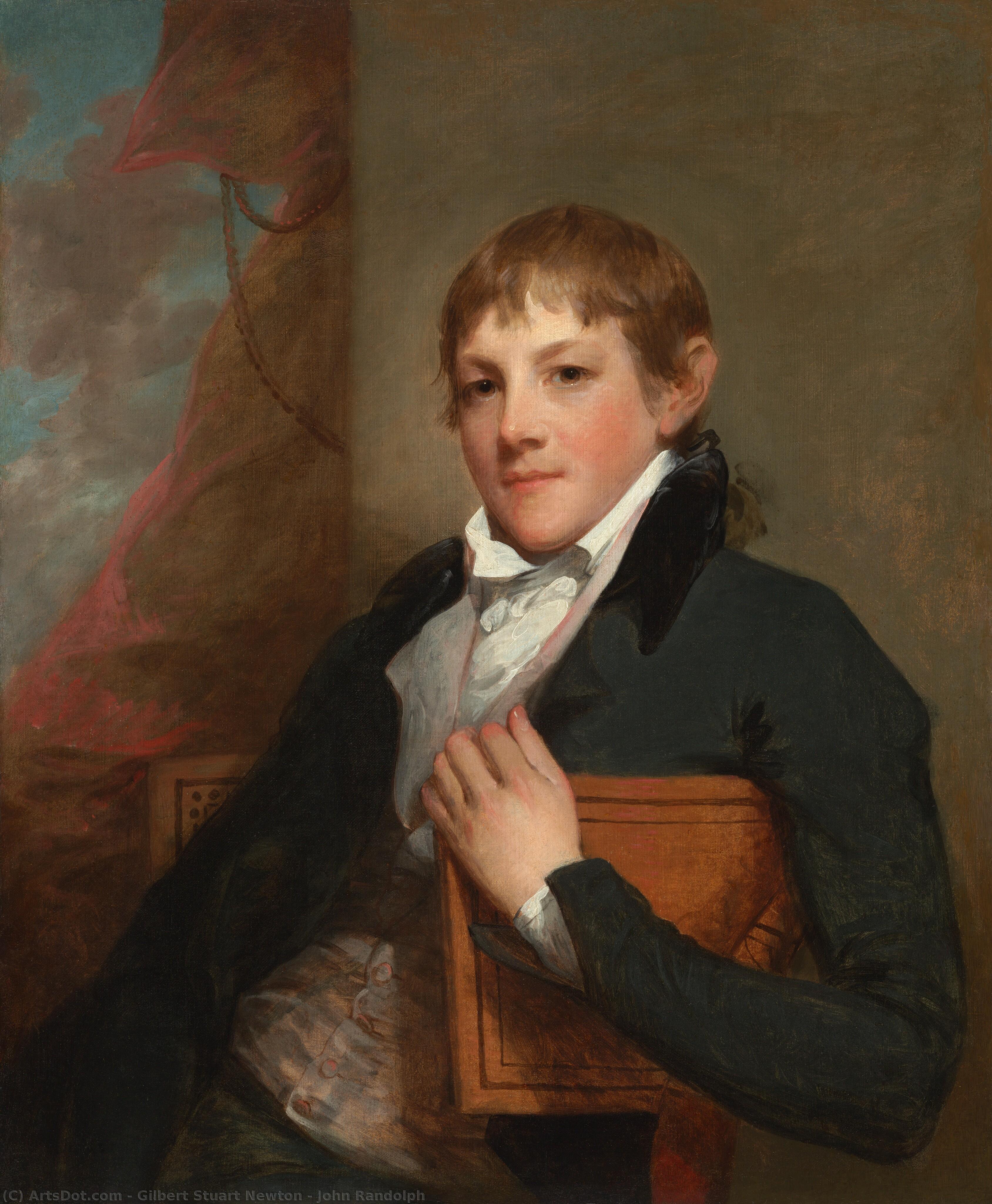 John Randolph — Gilbert Stuart Newton