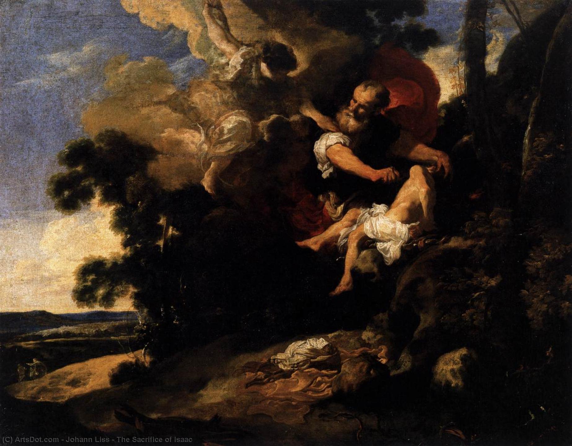 Oběti Isaaca — Johann Liss
