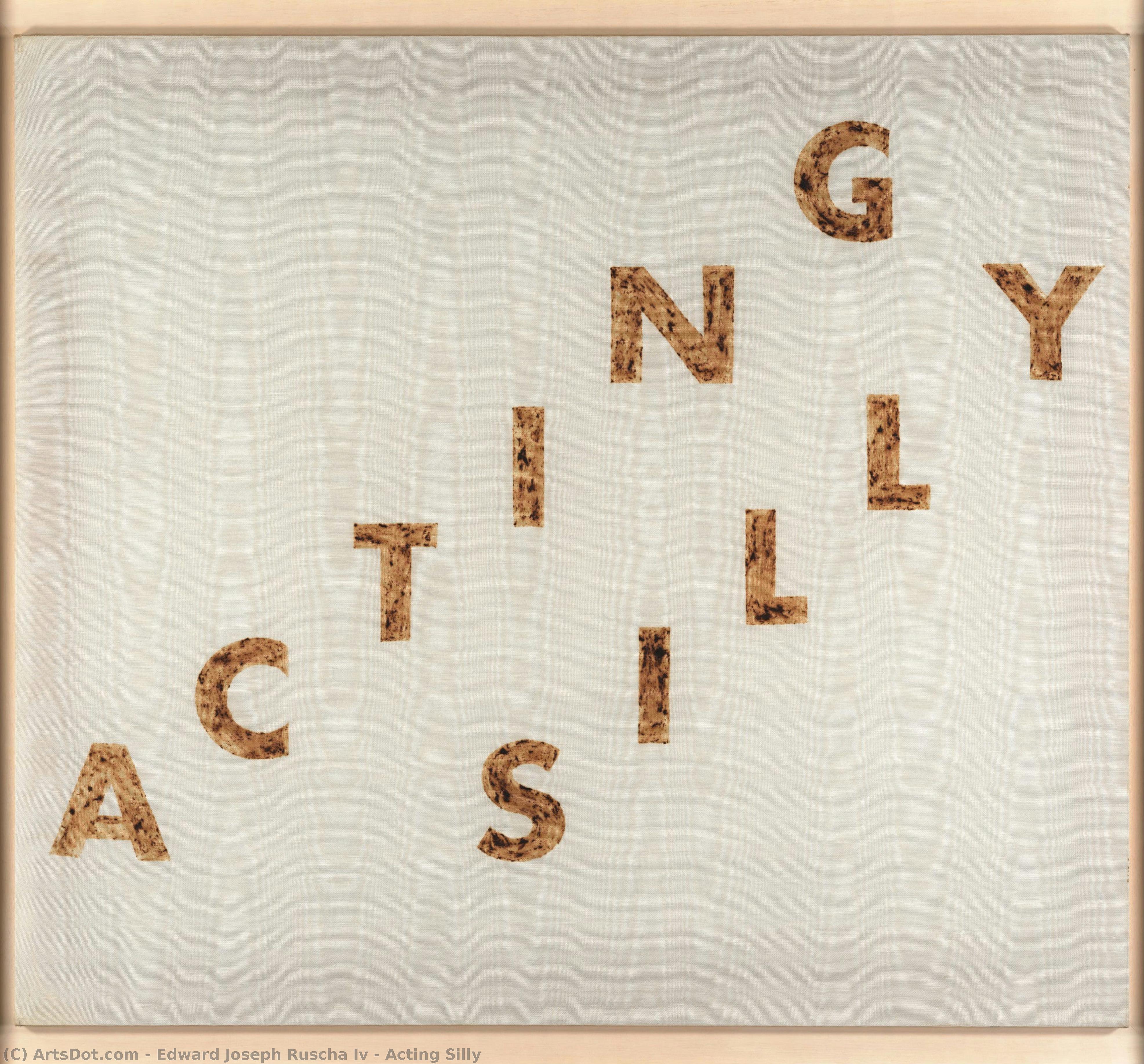 Acting Silly — Edward Ruscha