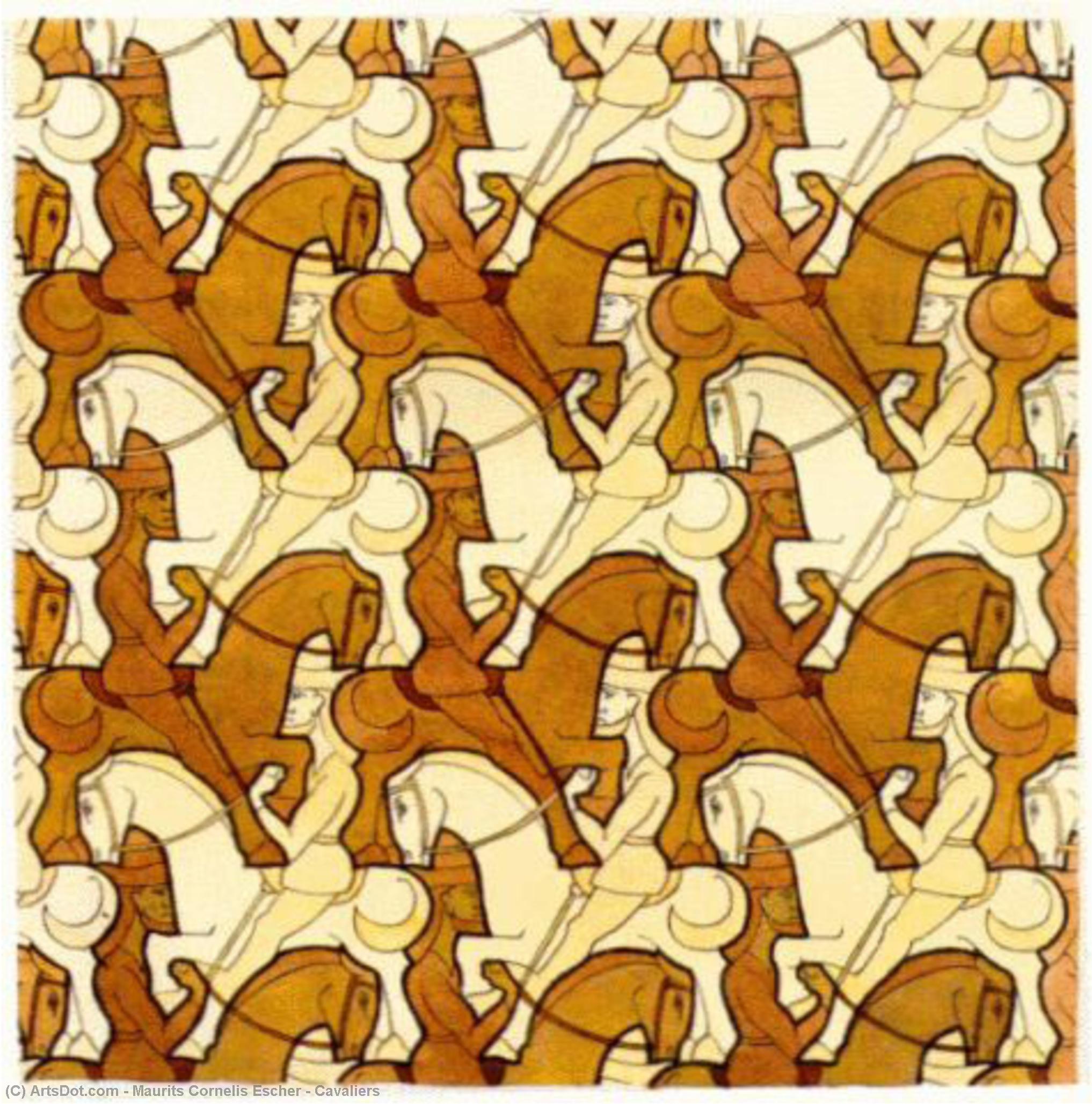 Cavaliers — M.c. Escher