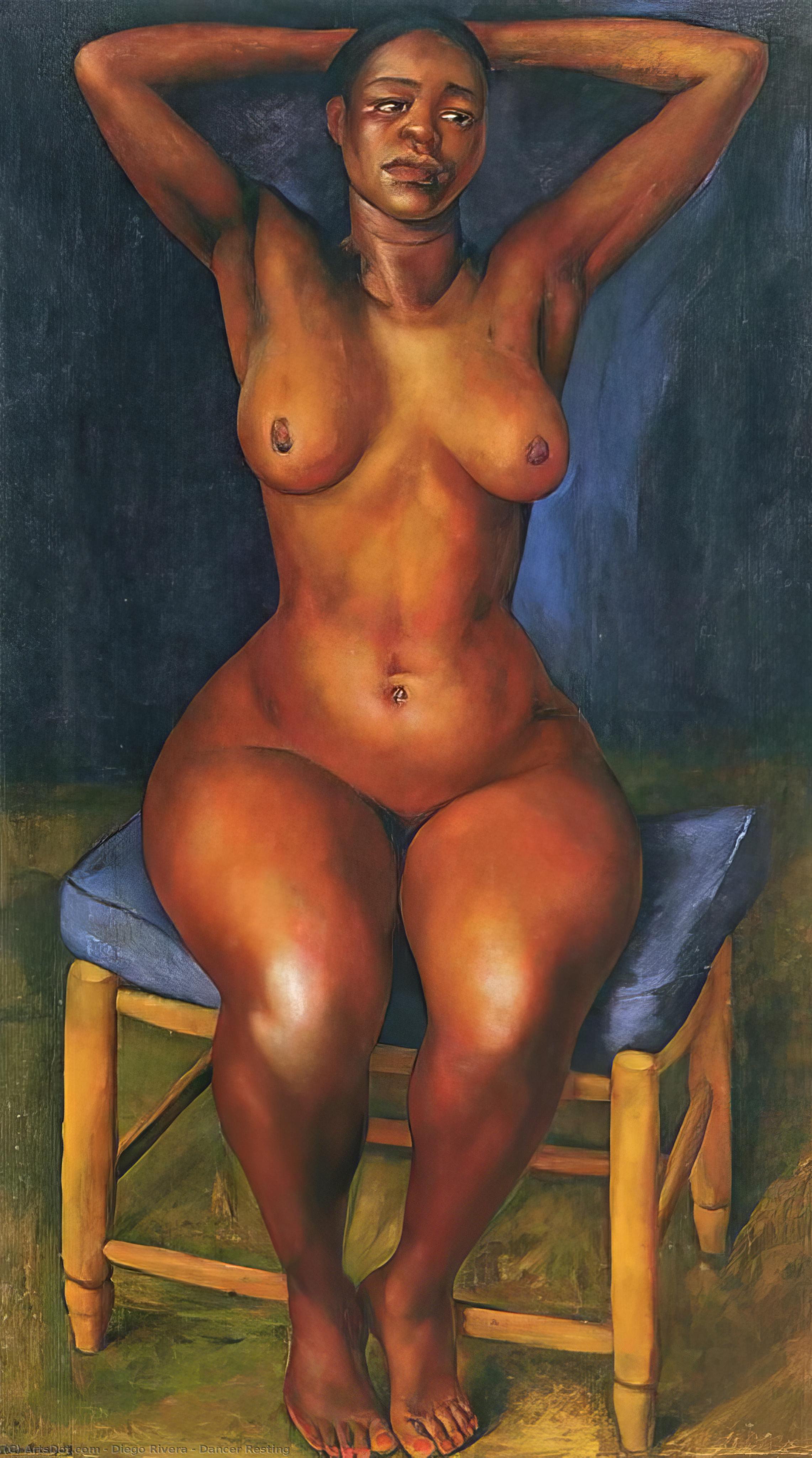 Dancer Resting — Diego Rivera