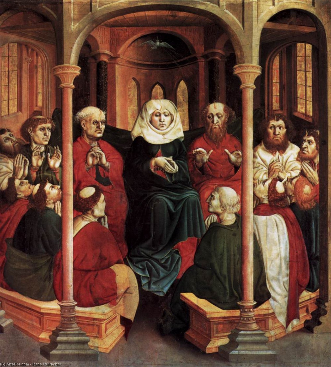 Pentecoste — Hans Multscher