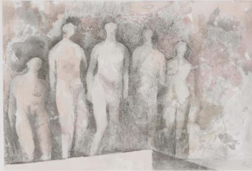 Standing Nudes — Henry Moore