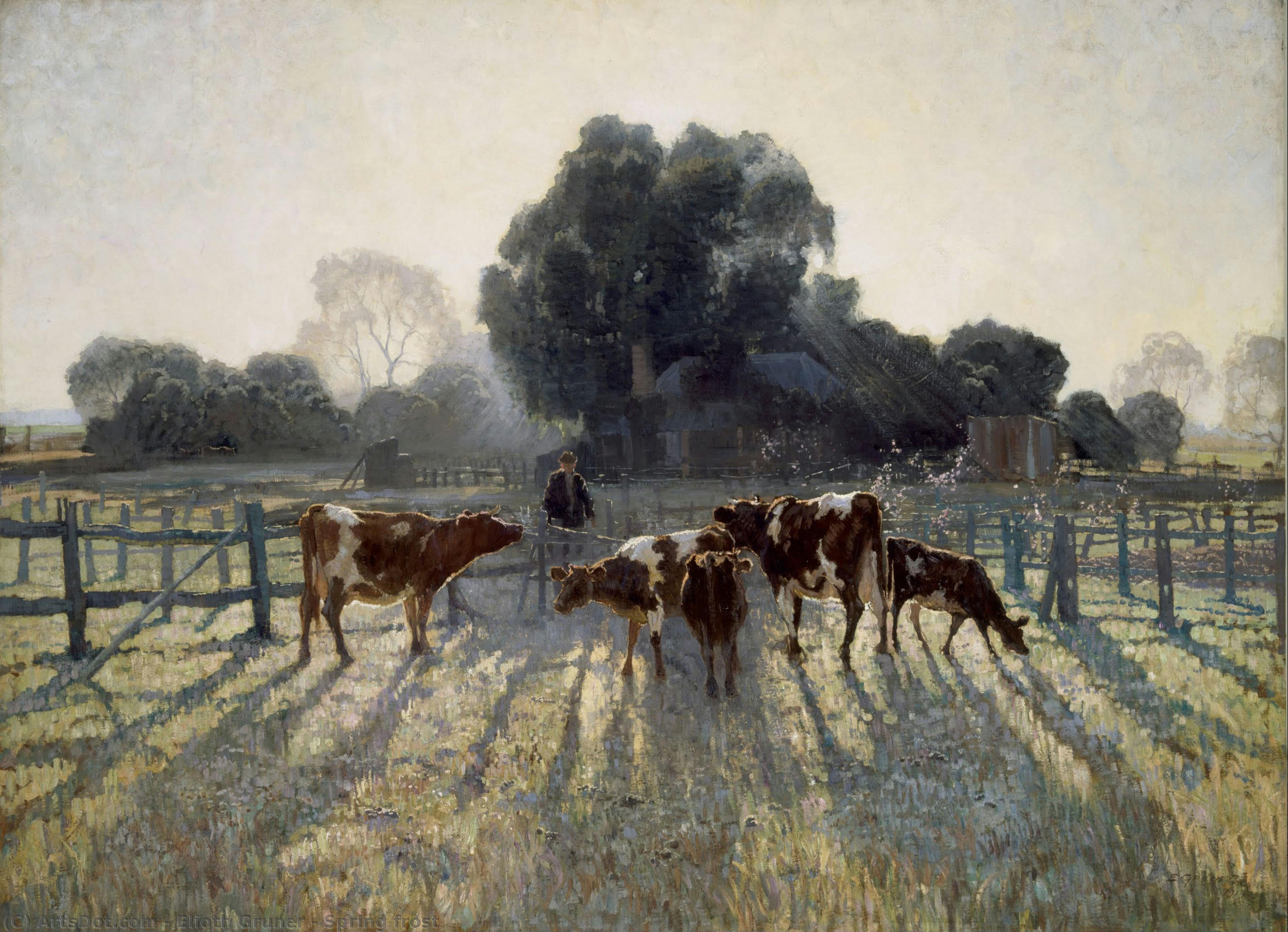 Spring Frost — Elioth Gruner