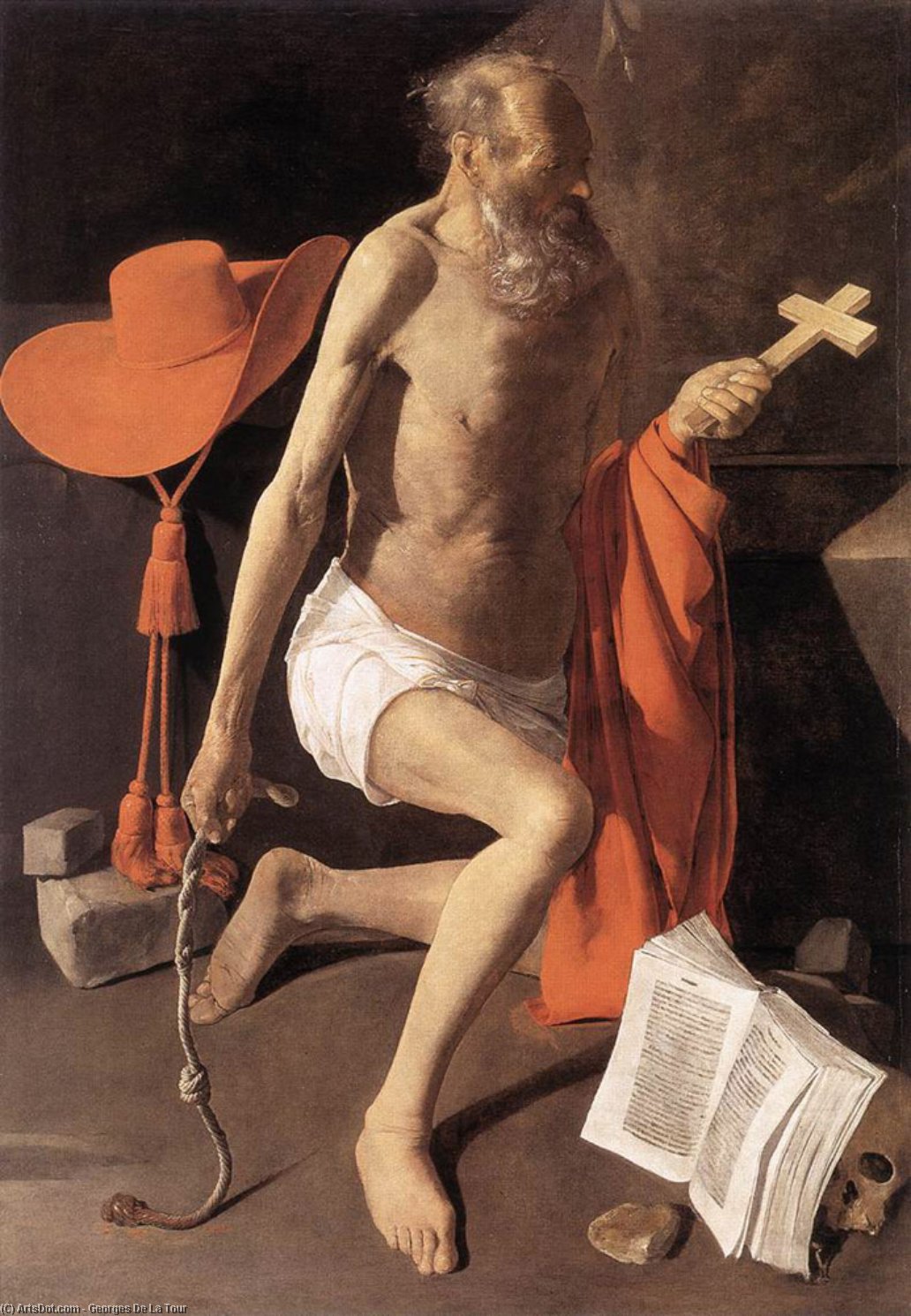 Penitent St. Jeromes — Georges De La Tour