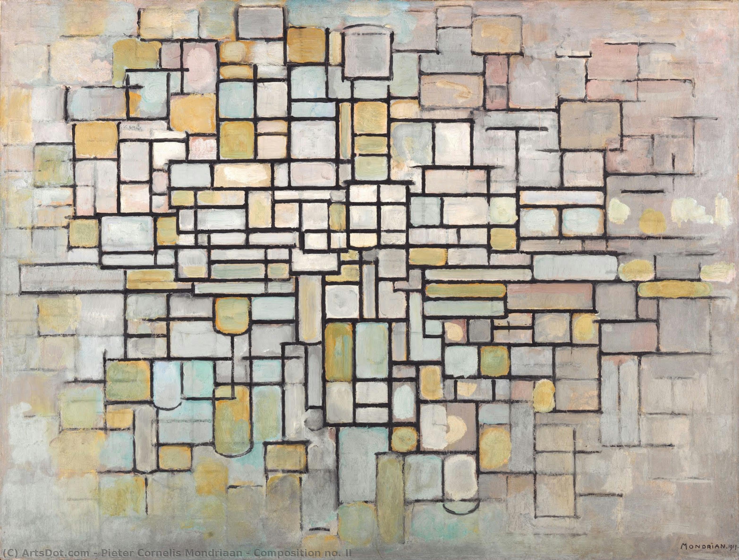 Composition No. Ii — Piet Mondrian
