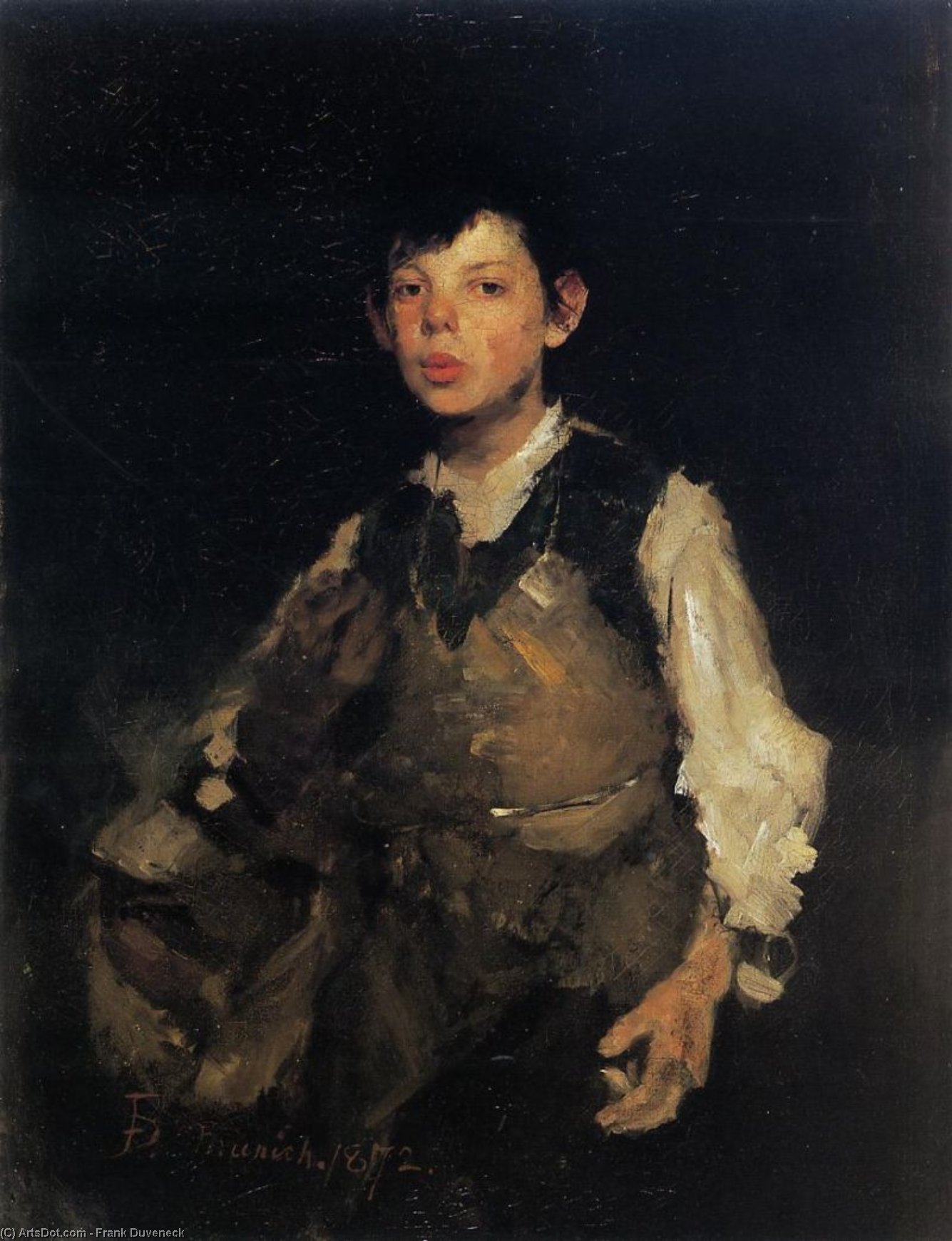 Whistling Boy — Frank Duveneck