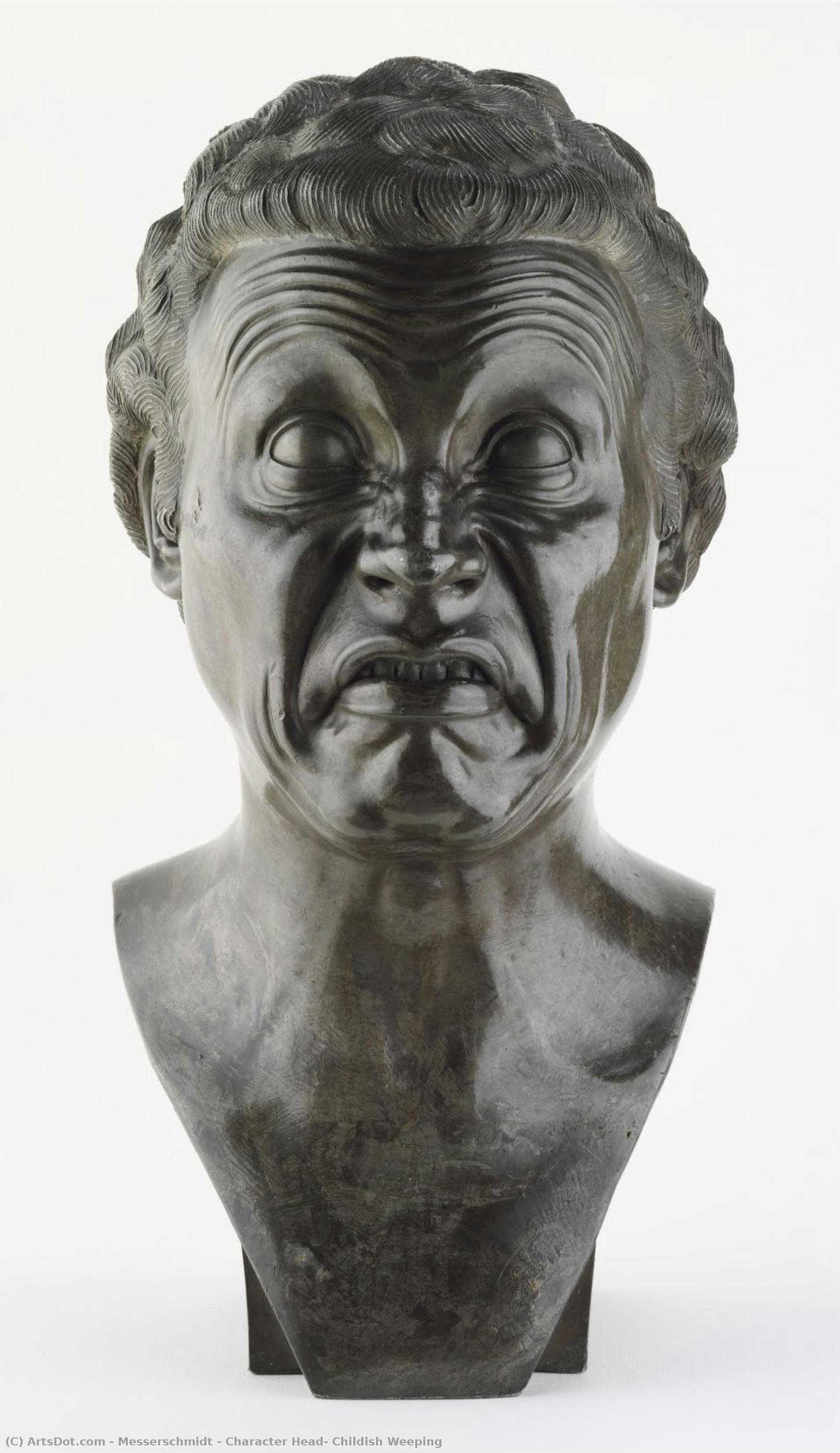 Character Head: Childish Weeping — Franz Xaver Messerschmidt