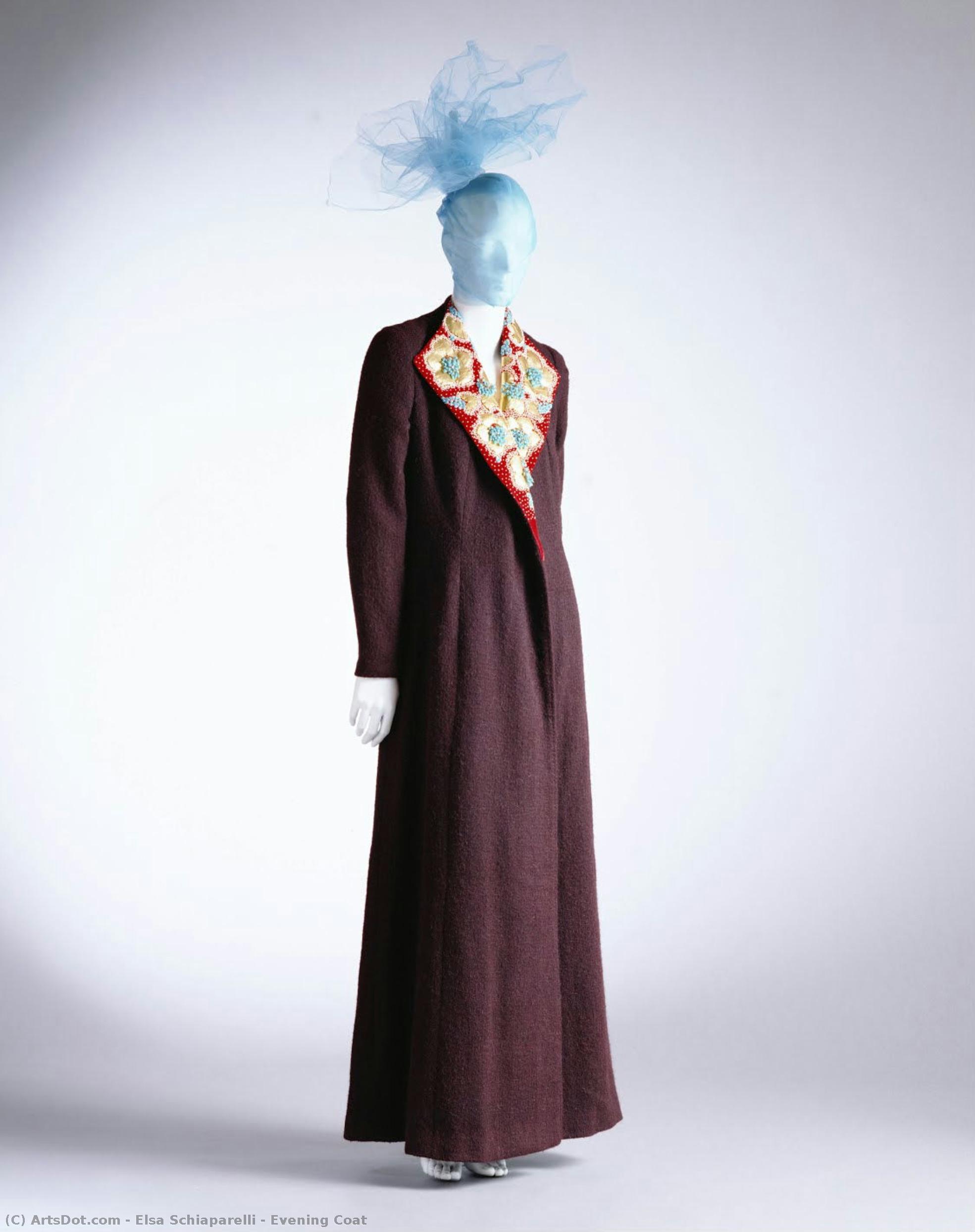 Evening Coat — Elsa Schiaparelliová