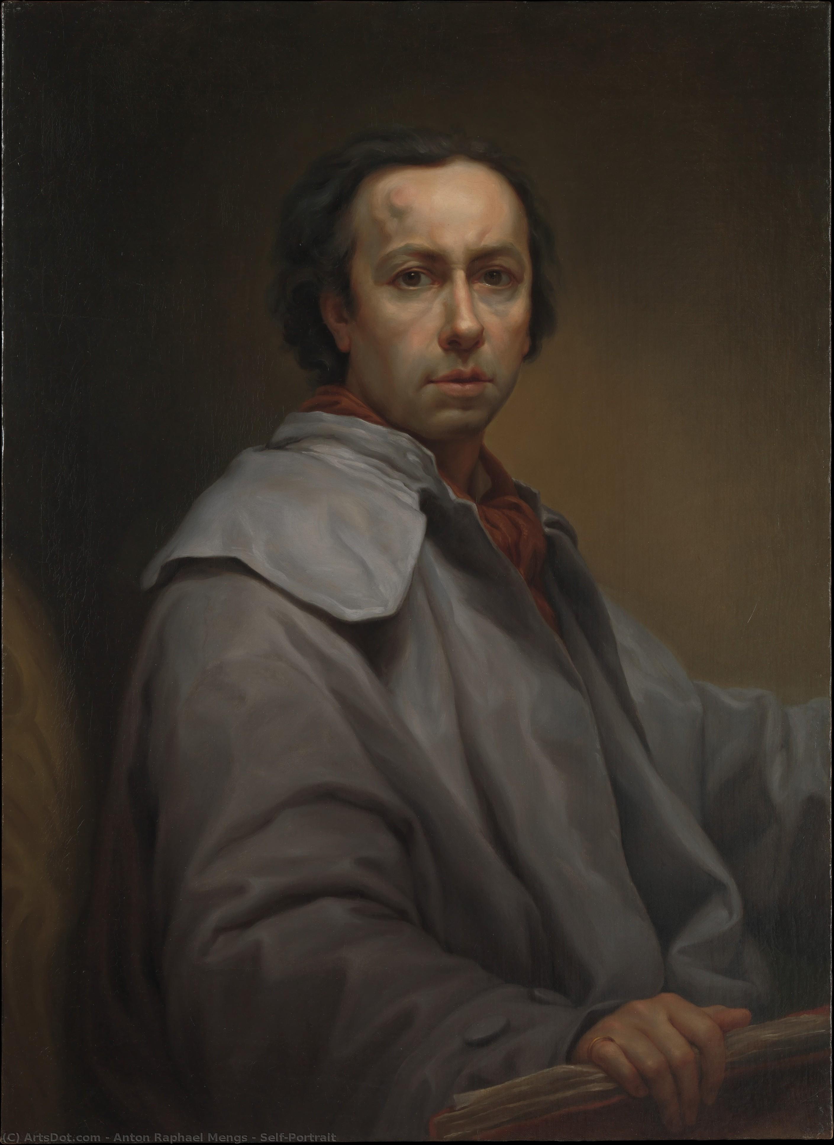 Self-portrait — Anton Rafael Mengs