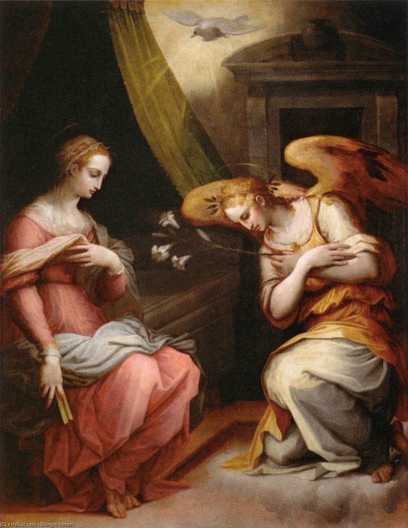 Annunciation — Giorgio Vasari