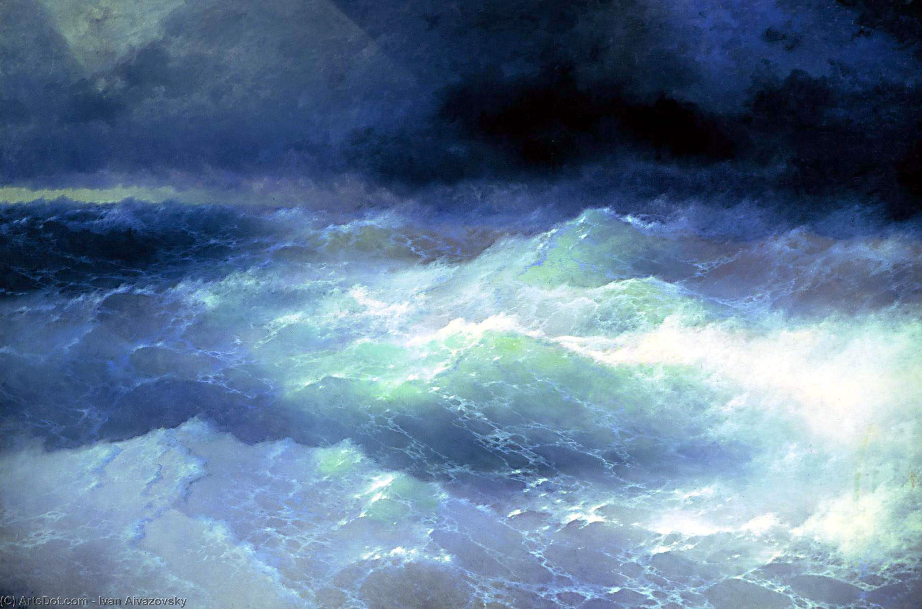 Entre Las Olas — Iván Aivazovski