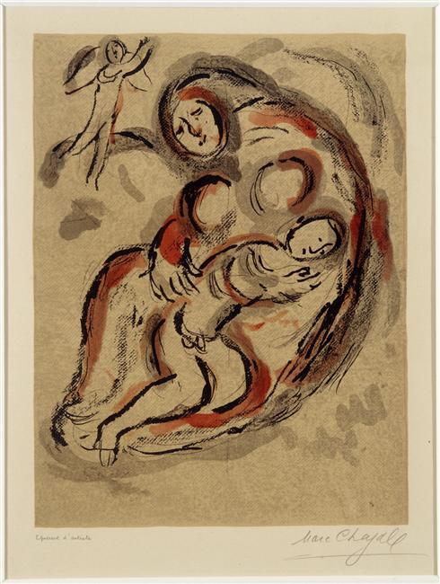Hagar V Pustine — Marc Chagall