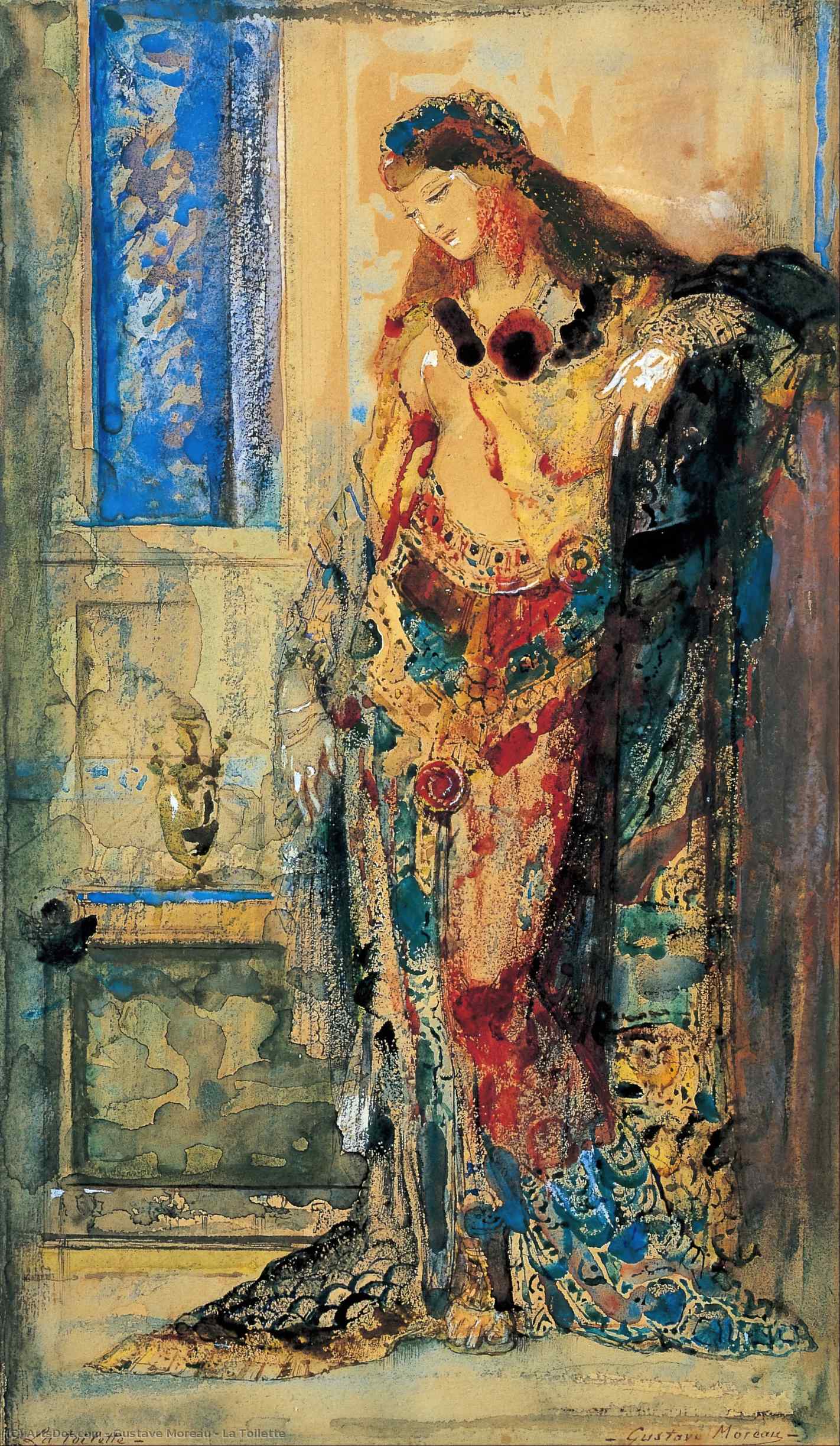 Die Toilette — Gustave Moreau