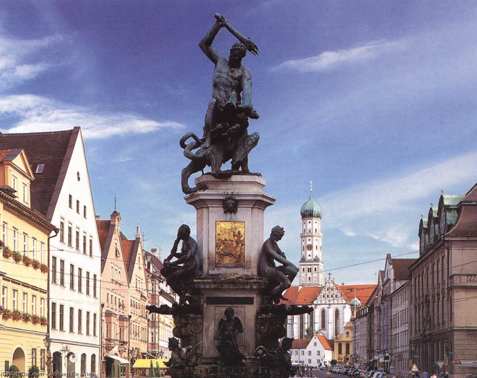 Hercules Fountain — Adriaen De Vries