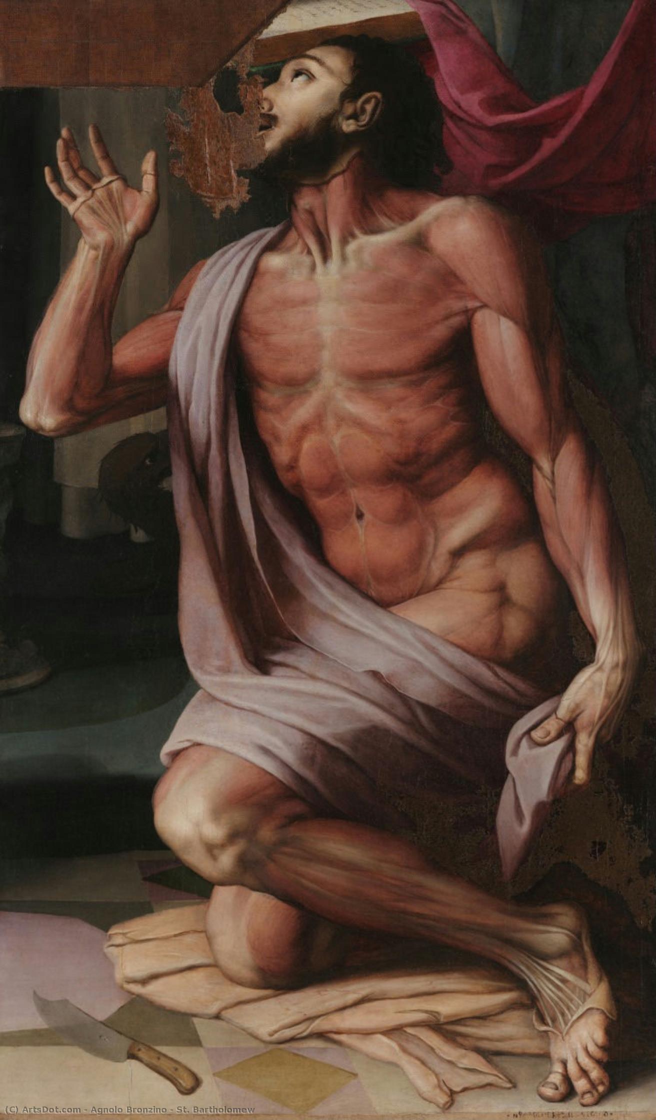 St. Bartholomew — Agnolo Bronzino