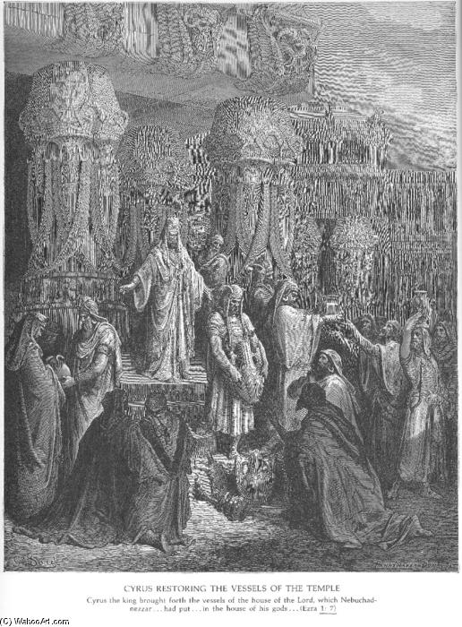 Restaurando Os Vasos Do Templo — Gustave Doré