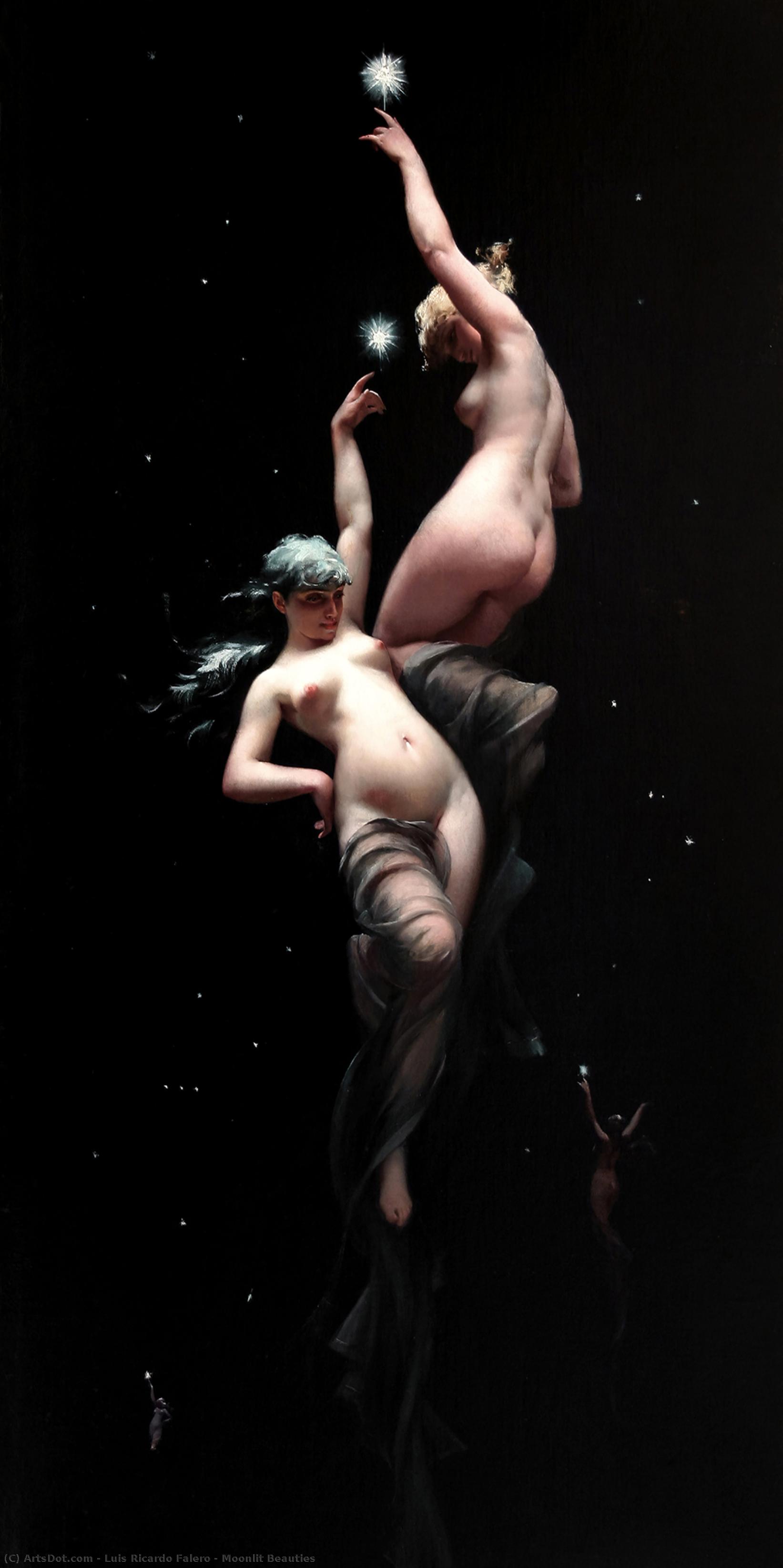 Moonlit Beauties — Luis Ricardo Falero