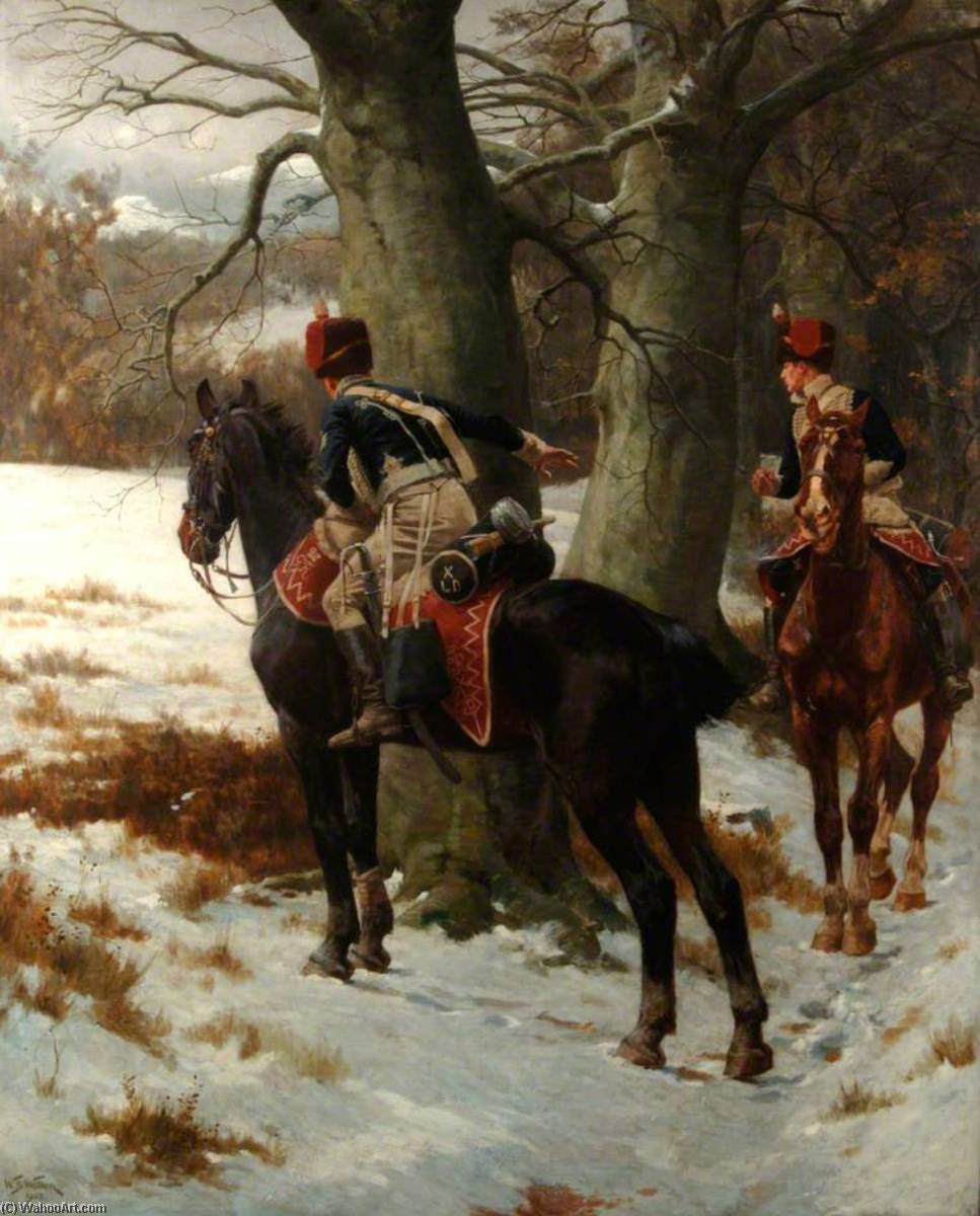 The Scouts — William Barnes Wollen