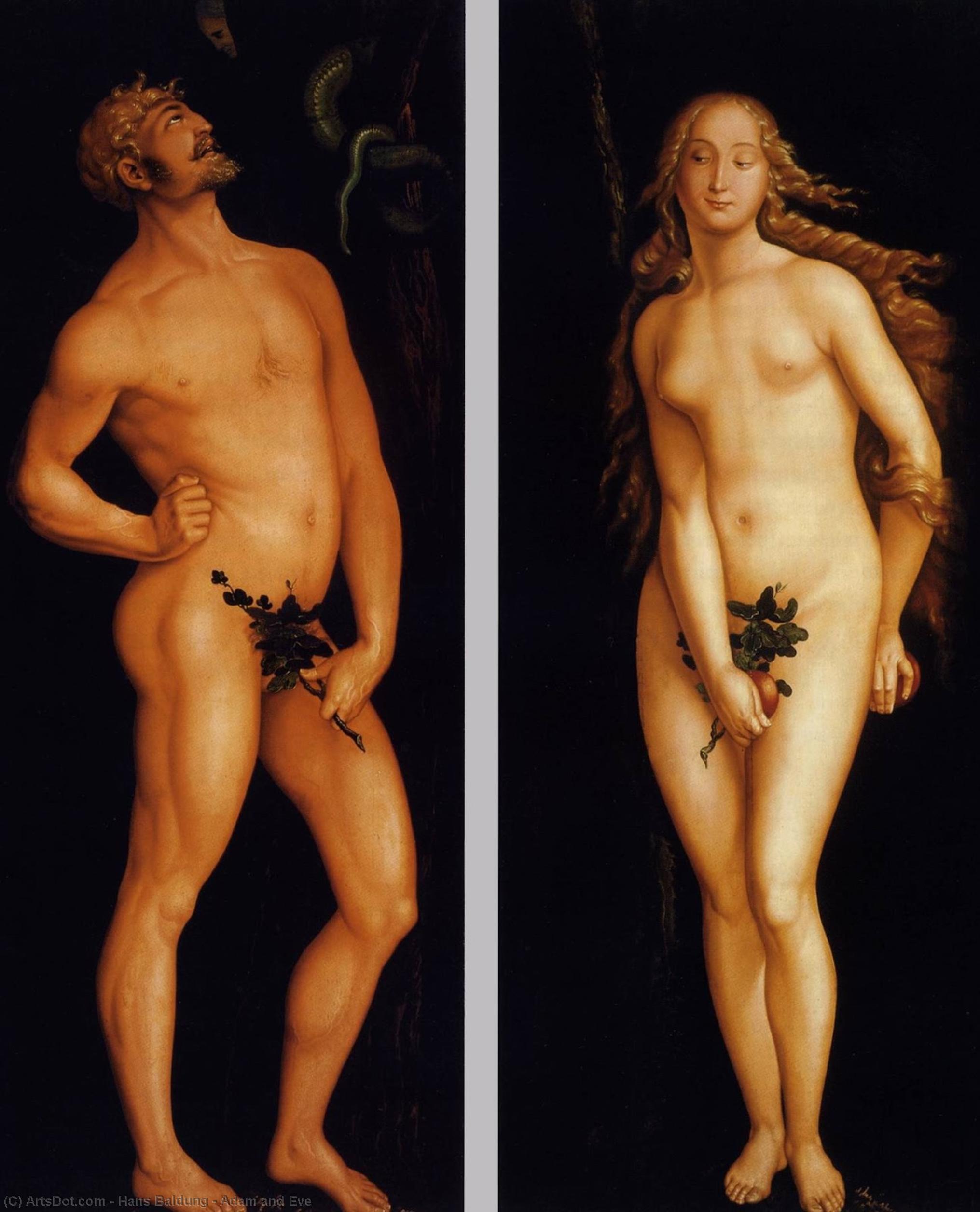 Adam And Eve — Hans Baldung