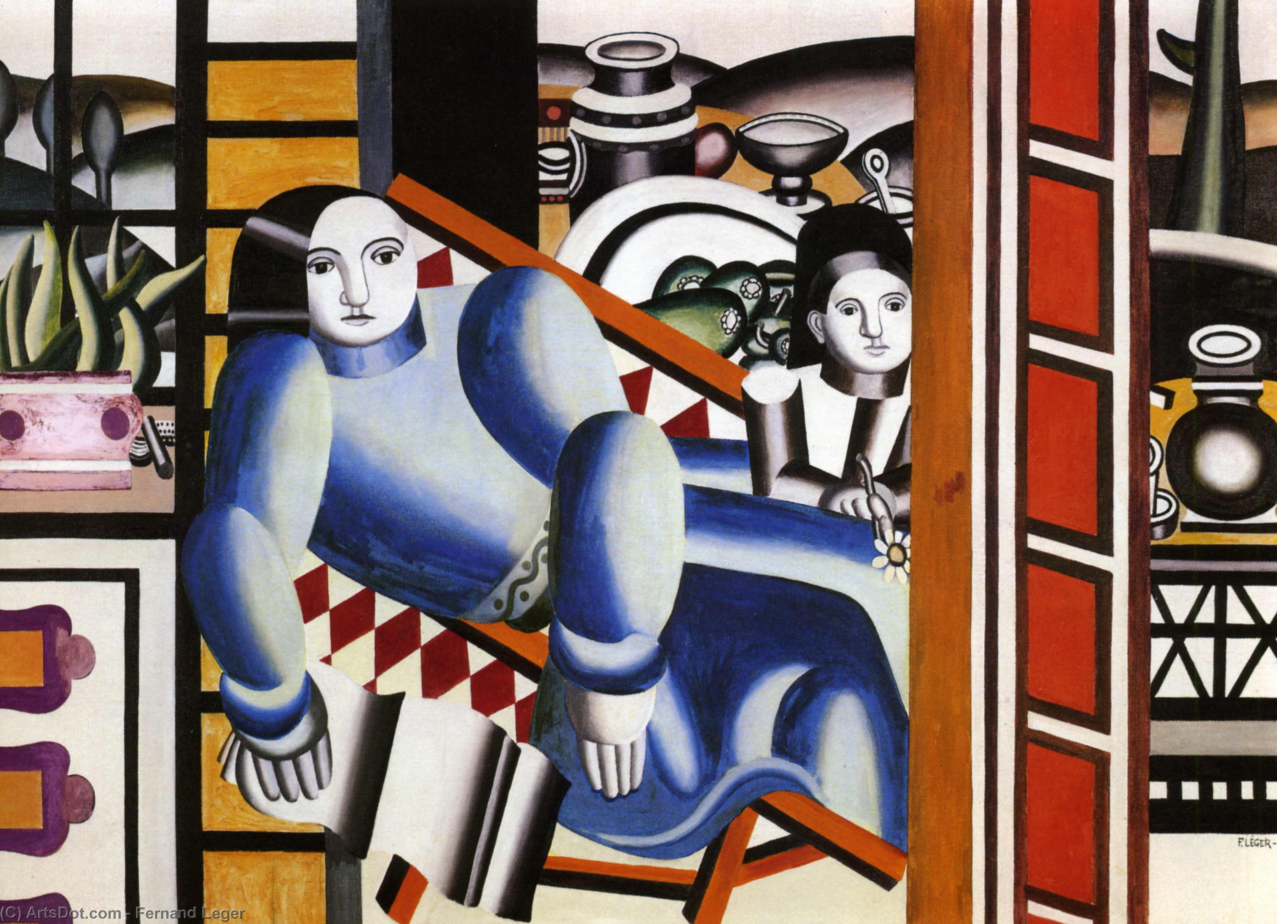 La Donna E Il Bambino — Fernand Léger