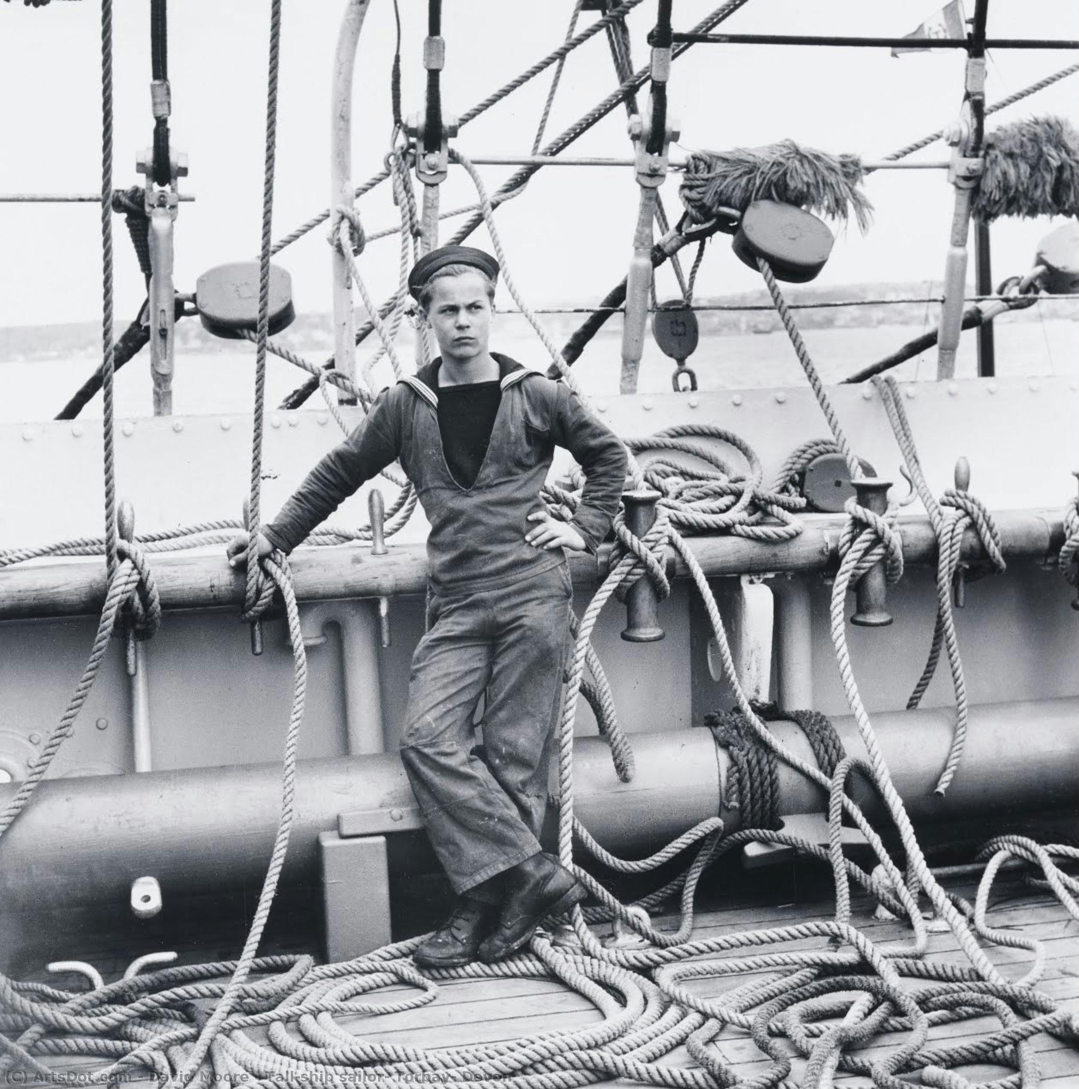 Tall-ship Sailor, Torbay, Devon — David Moore