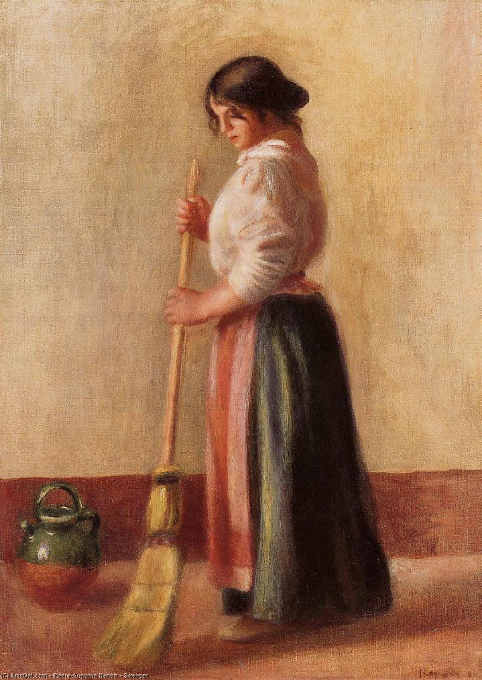 Sweeper — Pierre-auguste Renoir