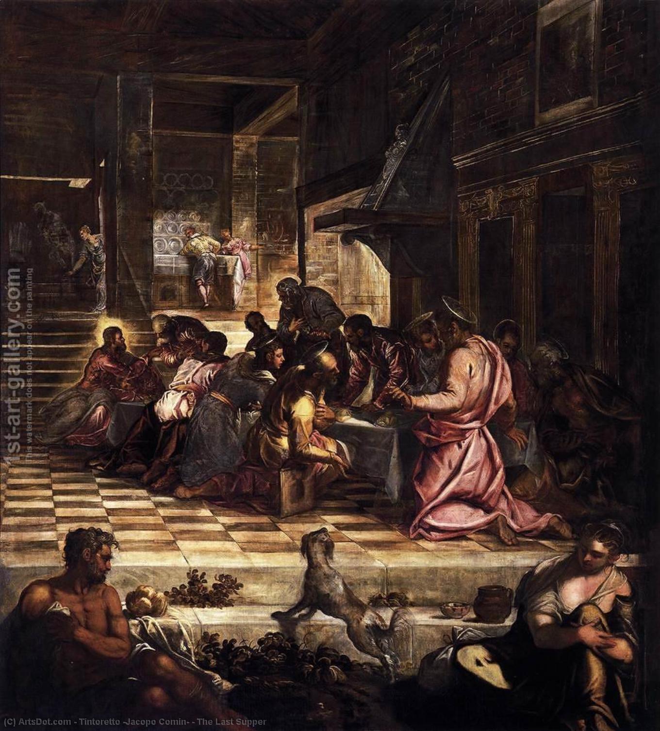 The Last Supper — Tintoretto