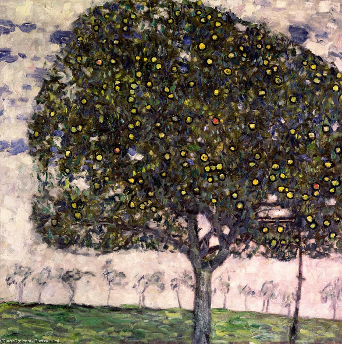 Æbletræ I — Gustav Klimt