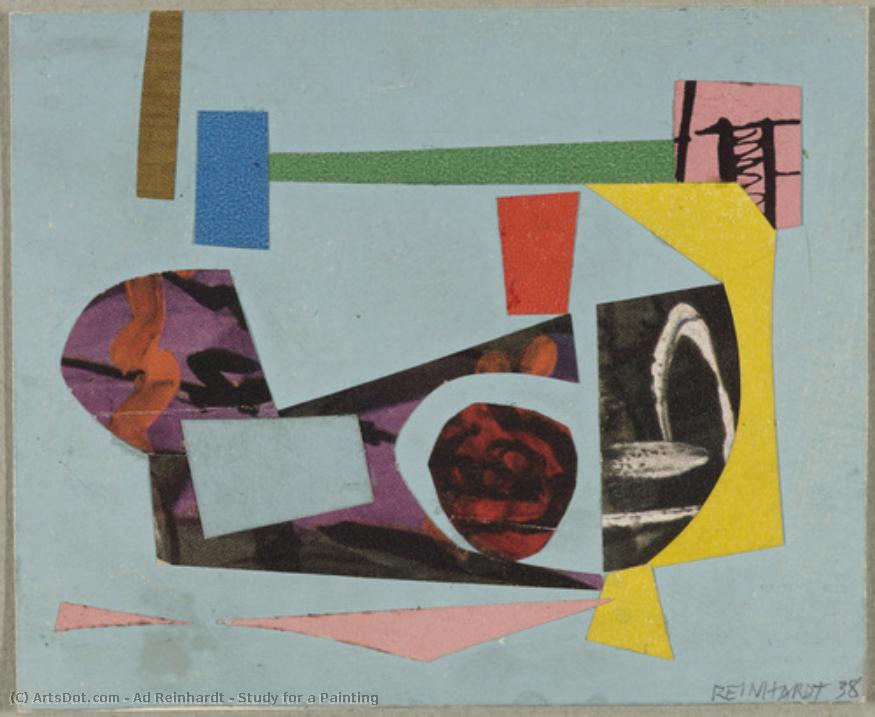 Study For A Painting — Ad Reinhardt