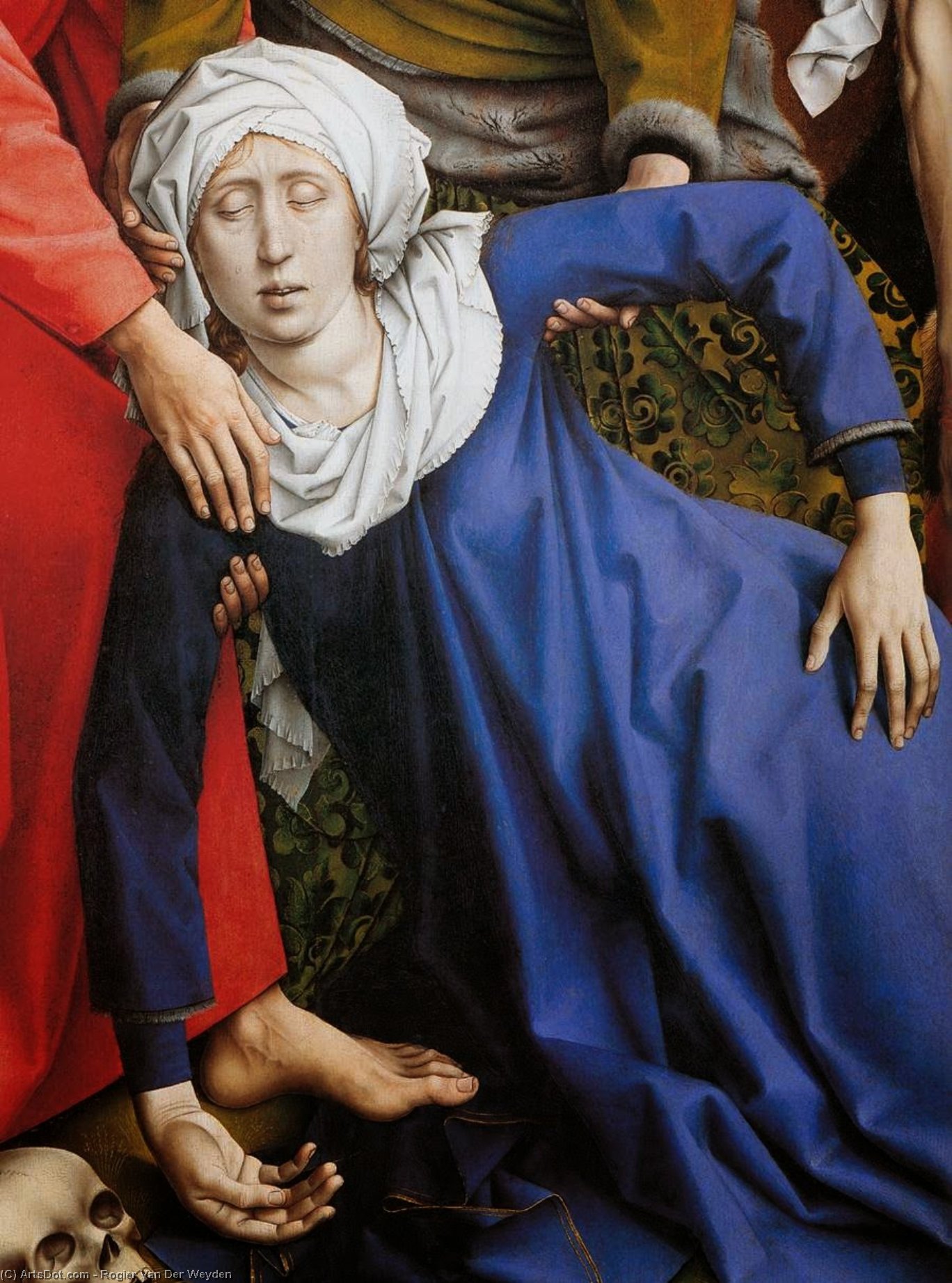 Nedsetting (detalje) — Rogier Van Der Weyden