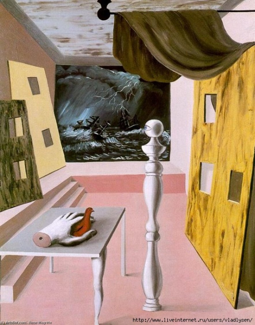 Traversée Difficile — René Magritte