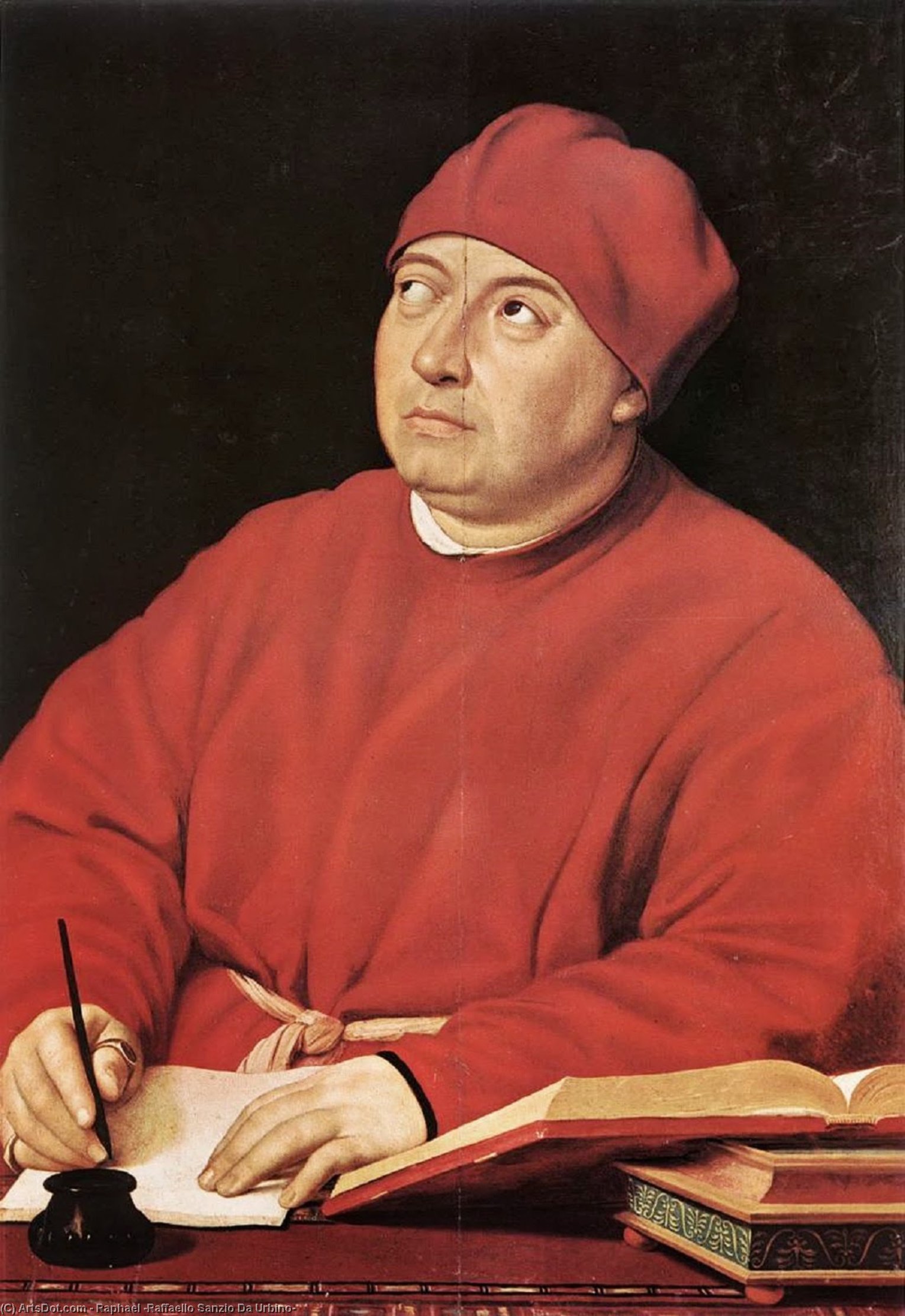 Cardinal Tommaso Inghirami — Raffaello