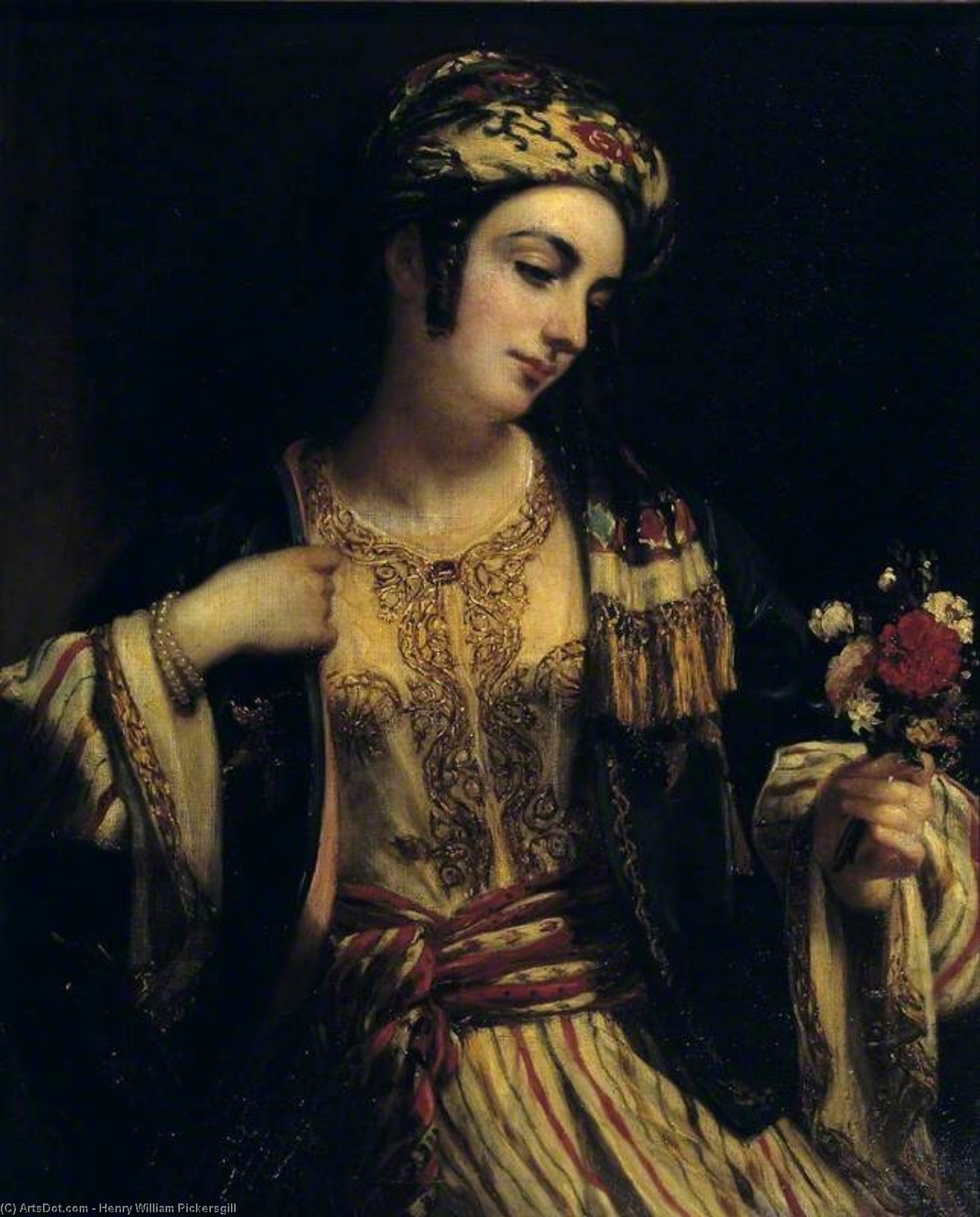 A Syrian Maid — Henry William Pickersgill